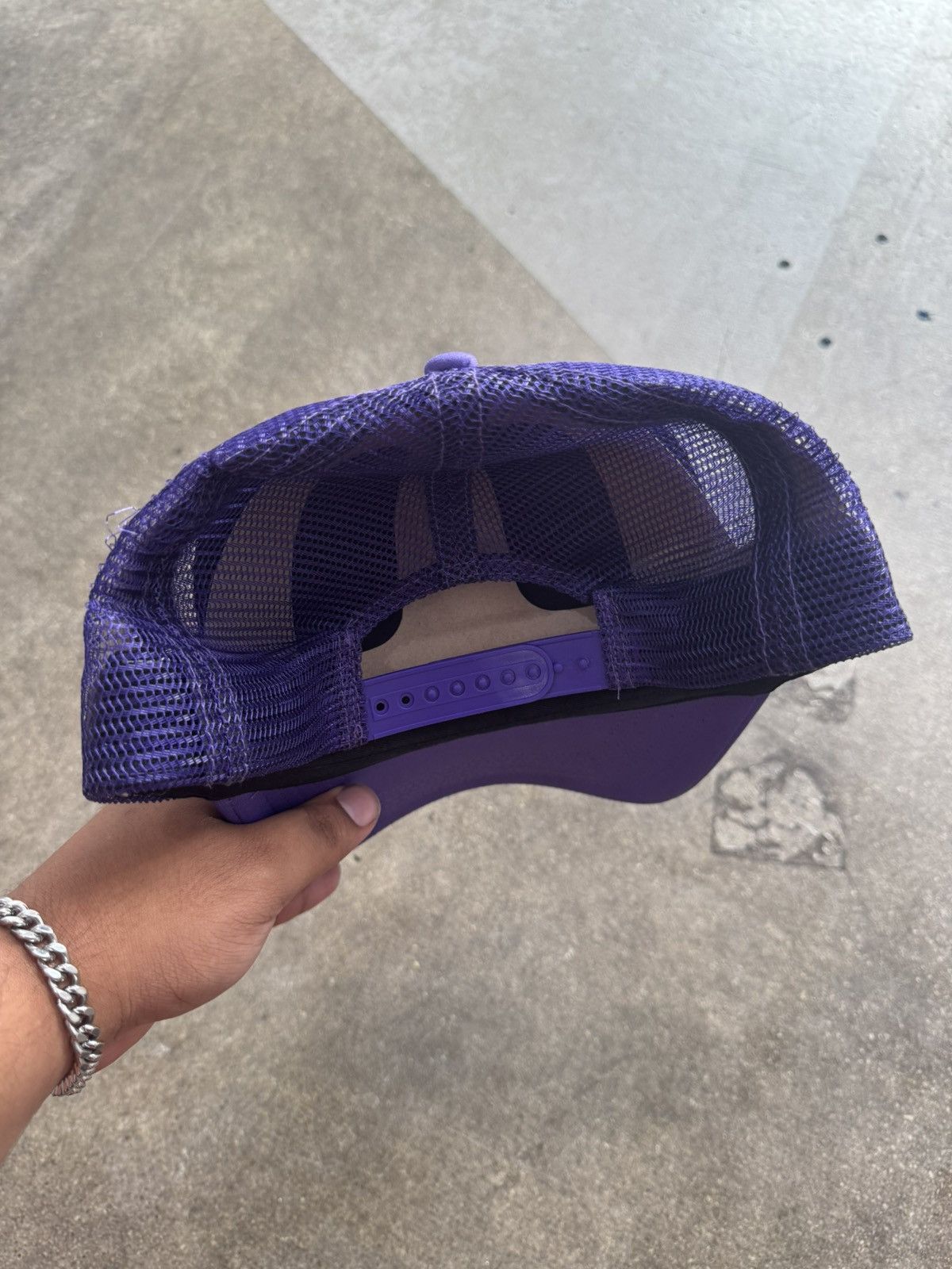Gallery Dept. Gallery Dept. French Logo Trucker Hat Purple Size ONE SIZE - 2 Thumbnail