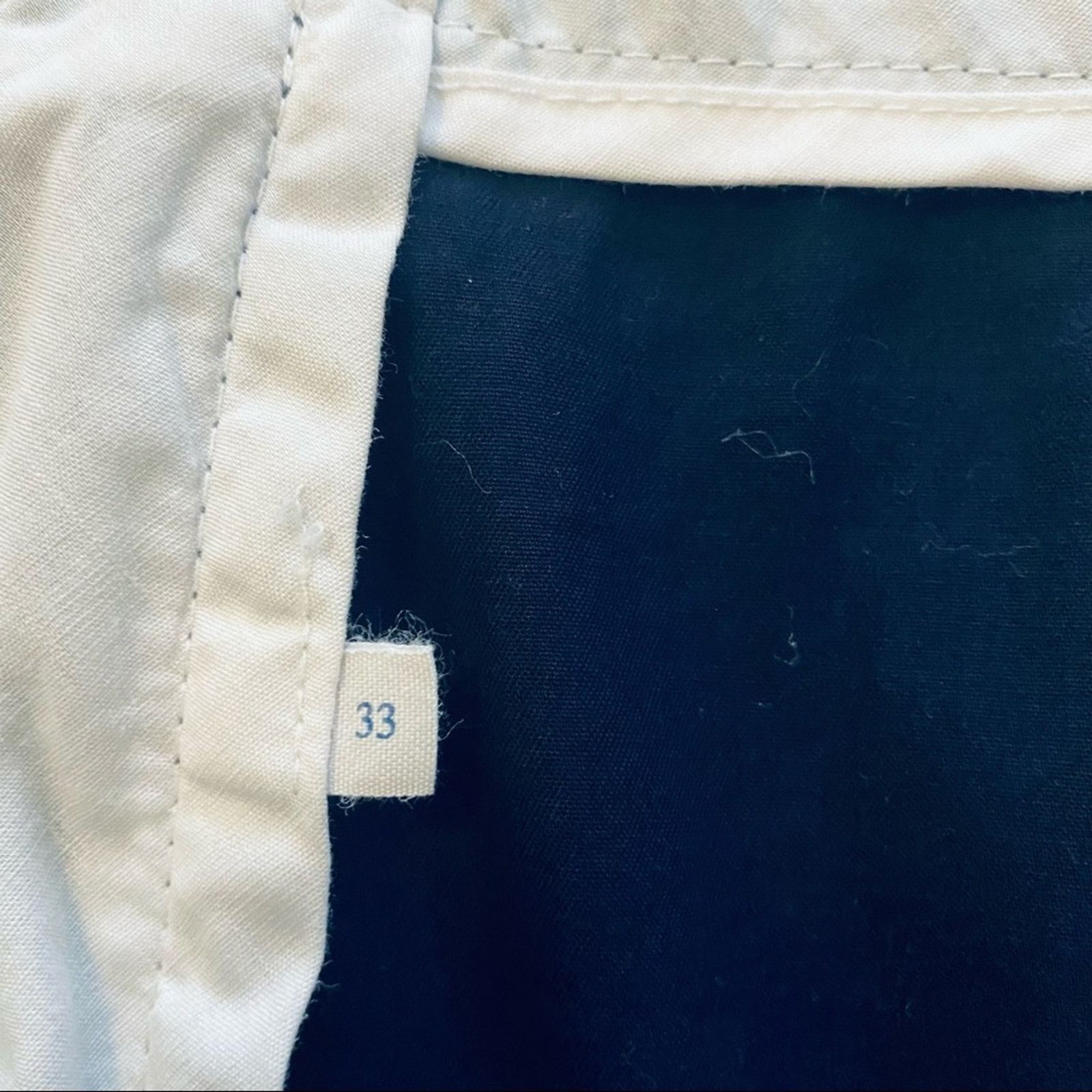 J.Crew J Crew navy patterned shorts Size US 33 - 4 Thumbnail