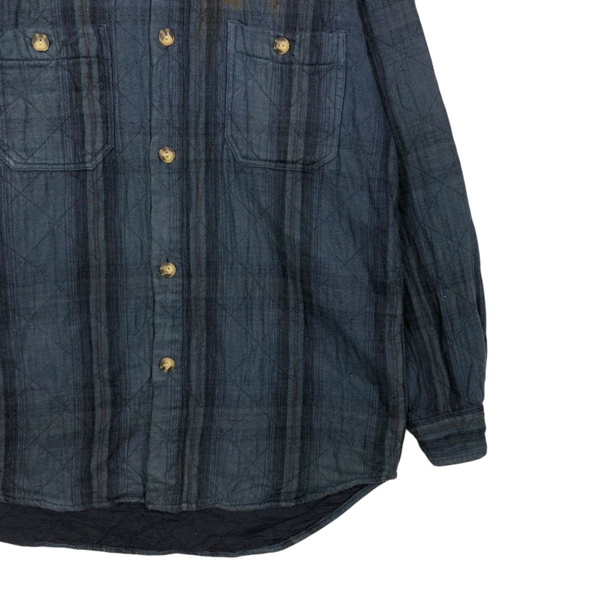 Flannel 🔥VINTAGE FLANNEL SHIRT JACKET JUNGLE STORM ISSEY MIYAKE Size US L / EU 52-54 / 3 - 6 Thumbnail