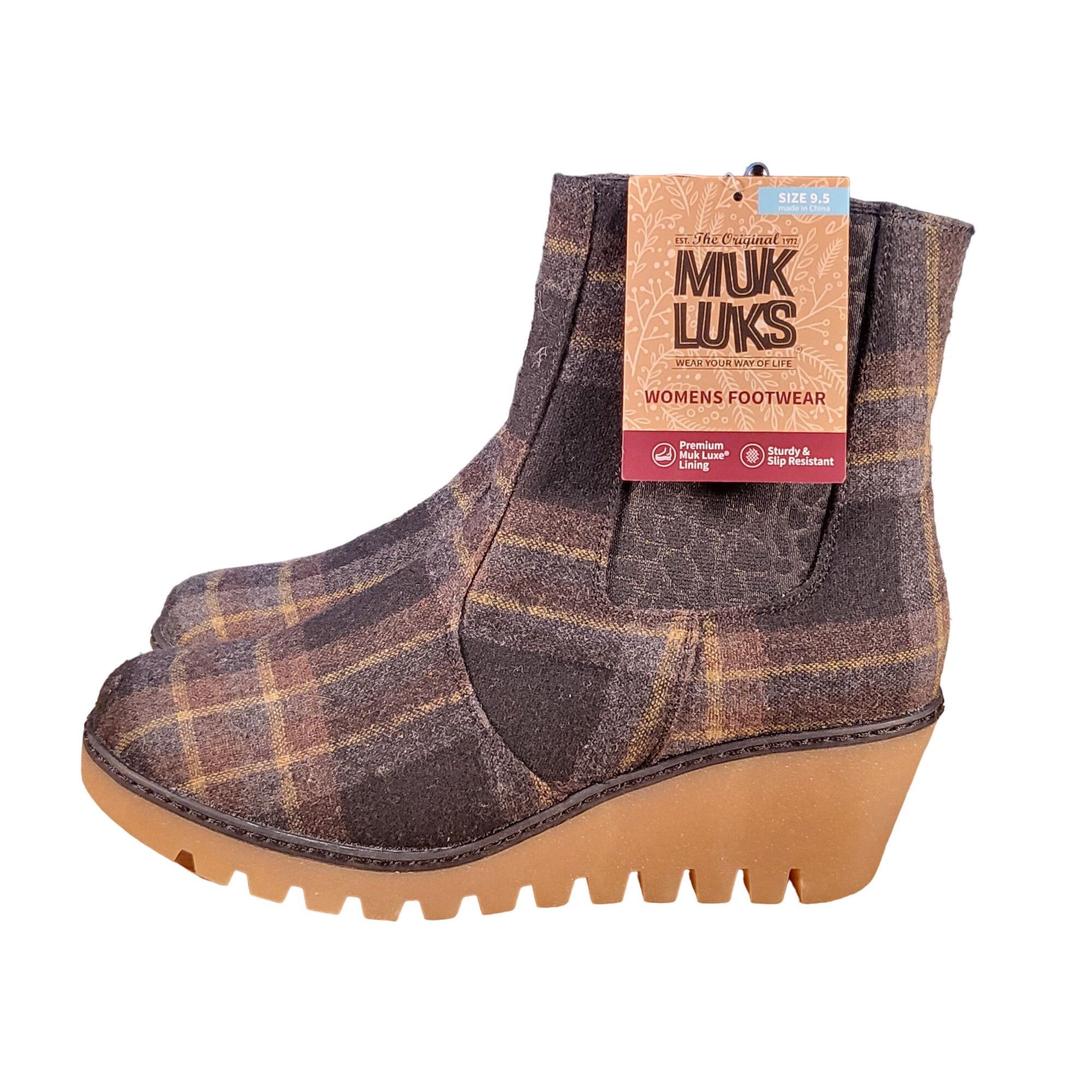 MUK LUKS Vermont Essex, Stivali Donna
