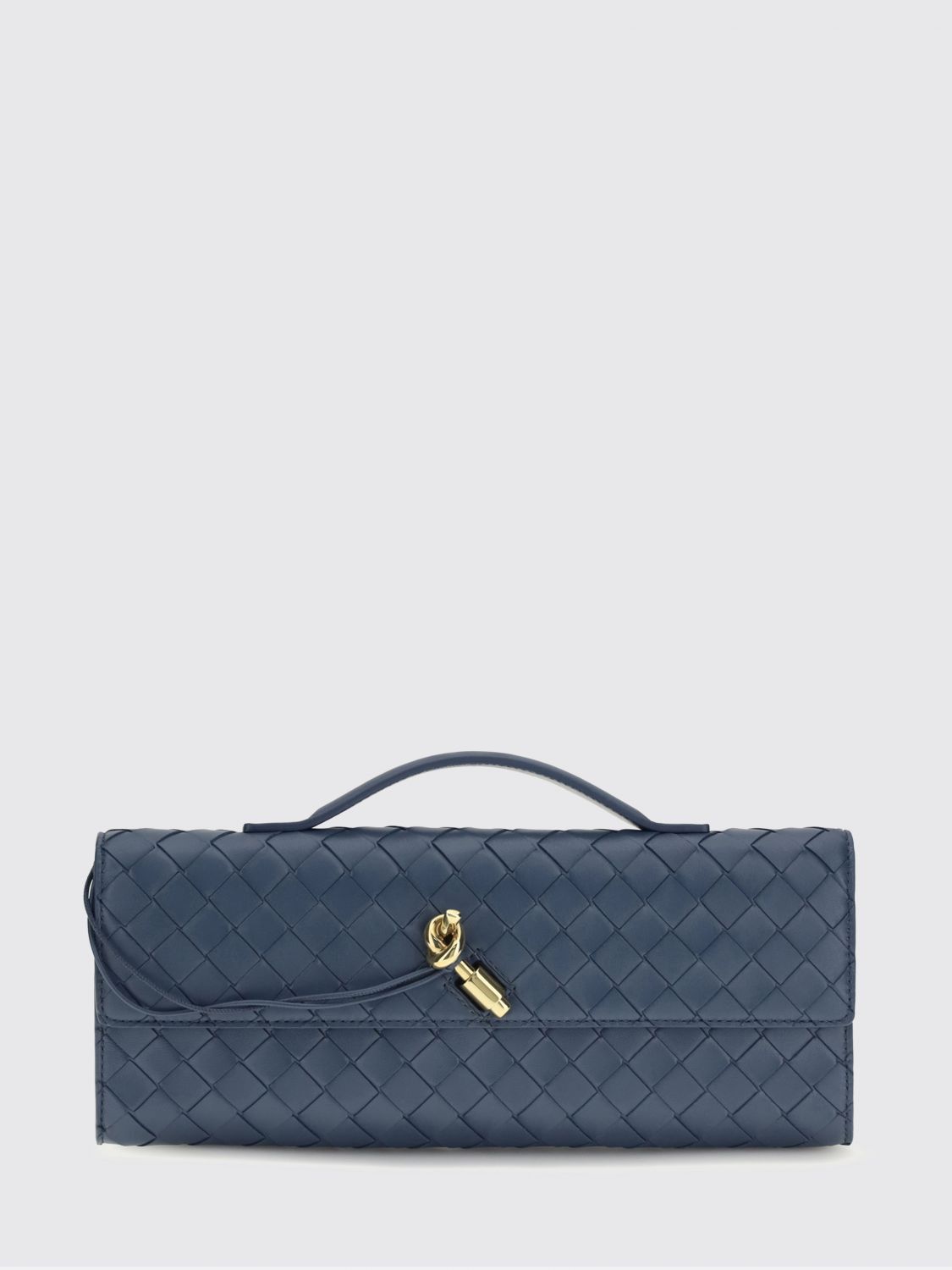 Bottega Veneta Bottega Veneta Clutch Woman Blue Size ONE SIZE - 1 Thumbnail