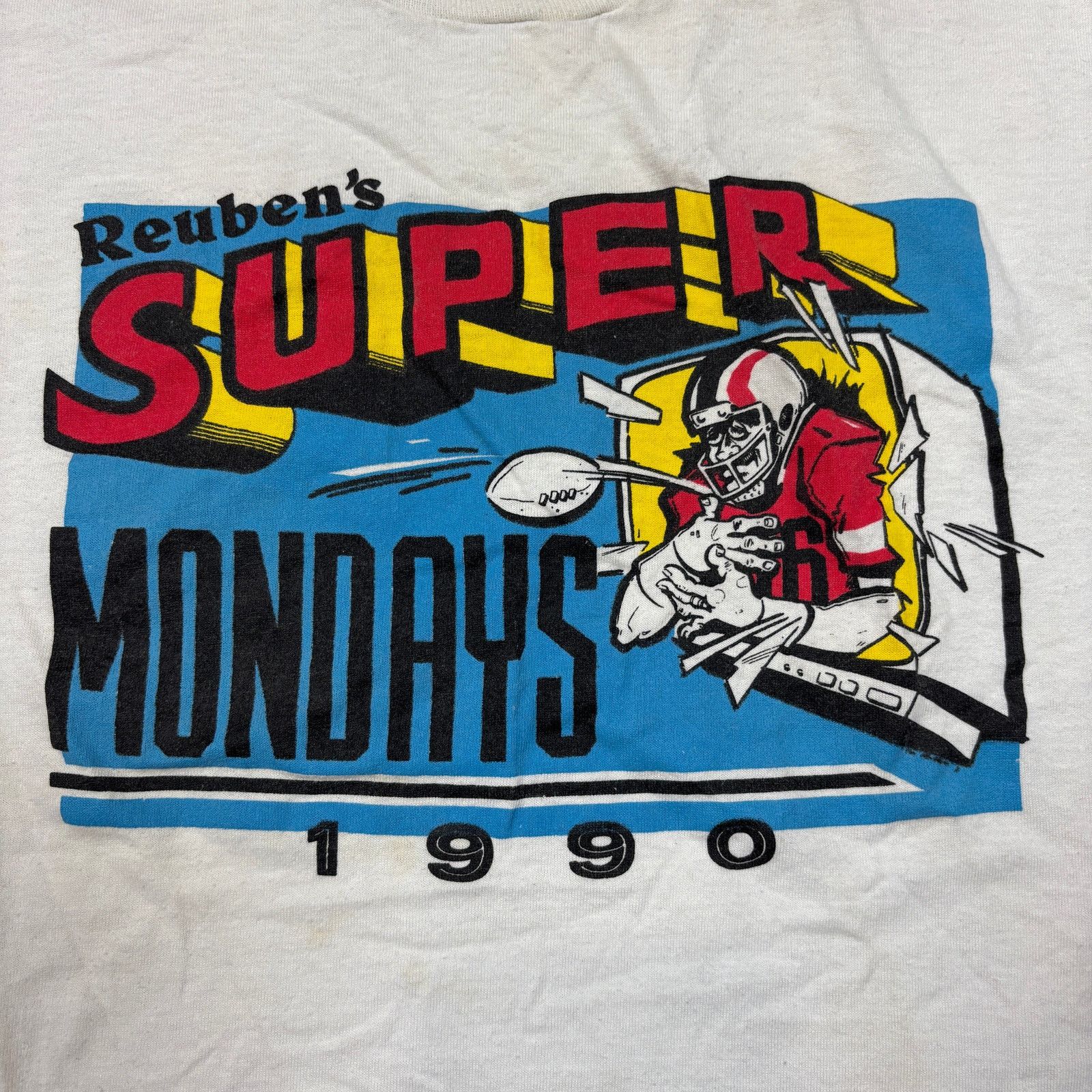 Vintage Vintage 1990 Reuben's Super Mondays Football Shirt Men's L Size US L / EU 52-54 / 3 - 3 Thumbnail
