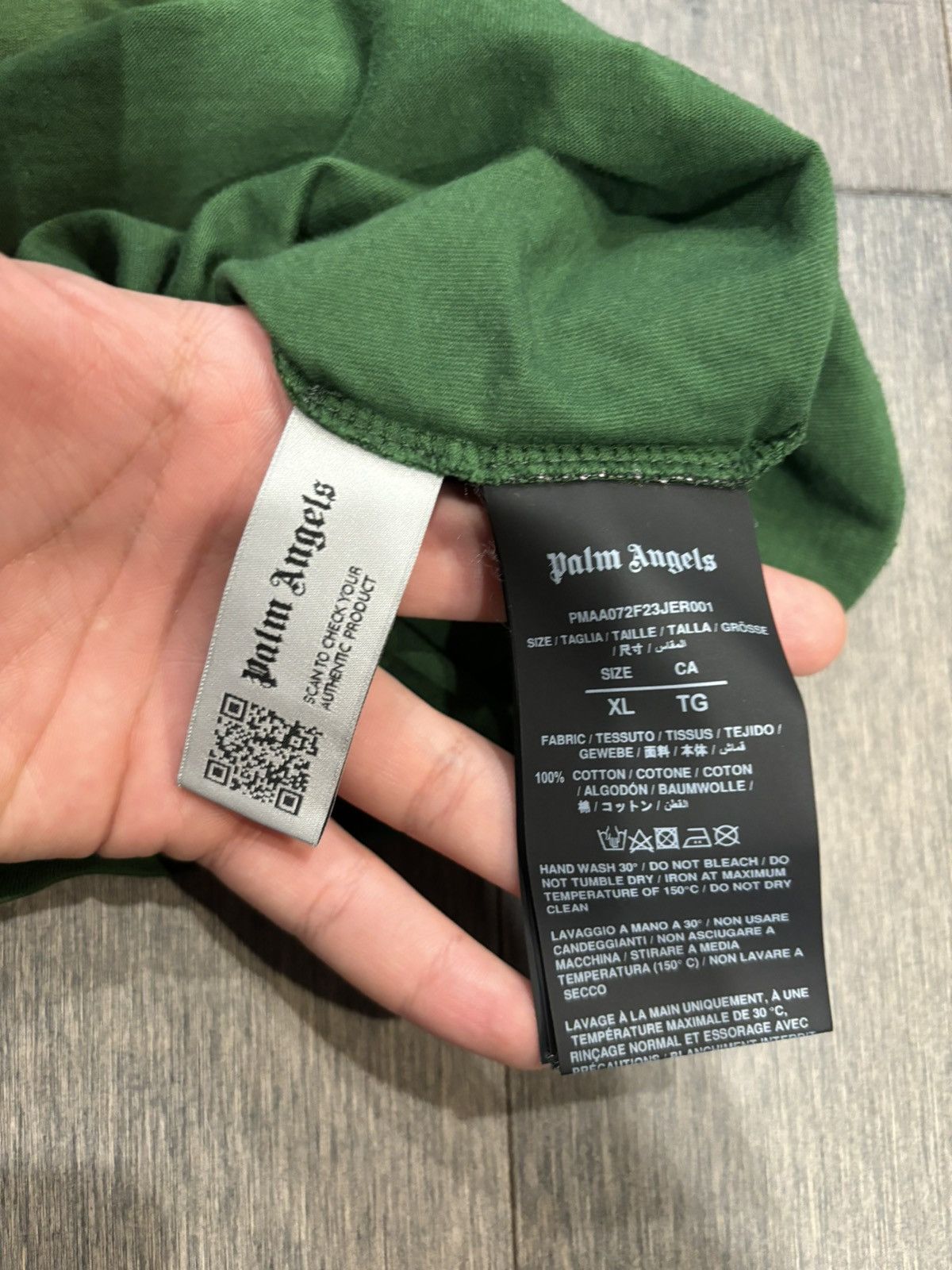 Palm Angels Palm Angels T Shirt XL X-Large Size US XL / EU 56 / 4 - 3 Thumbnail