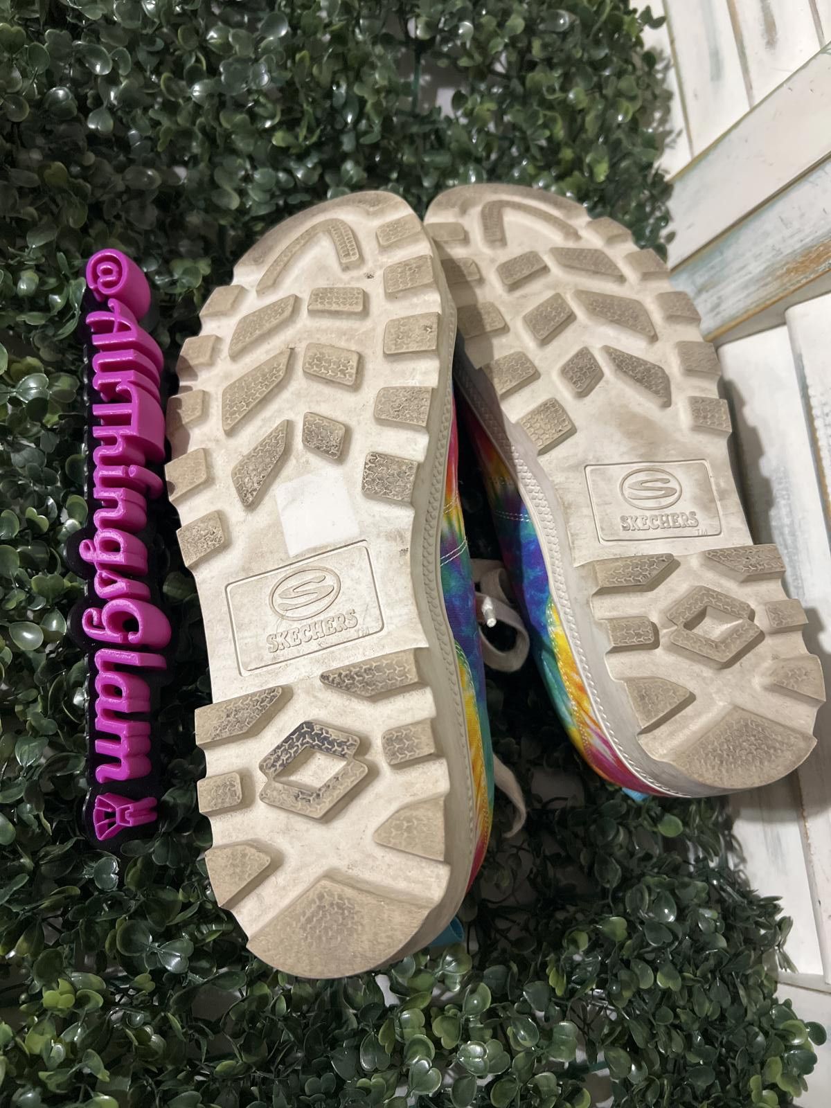 SKECHERS Skechers Roadies berkeley blocks Tie-Dye chunky Sneakers Size US 10 / EU 43 - 7 Thumbnail