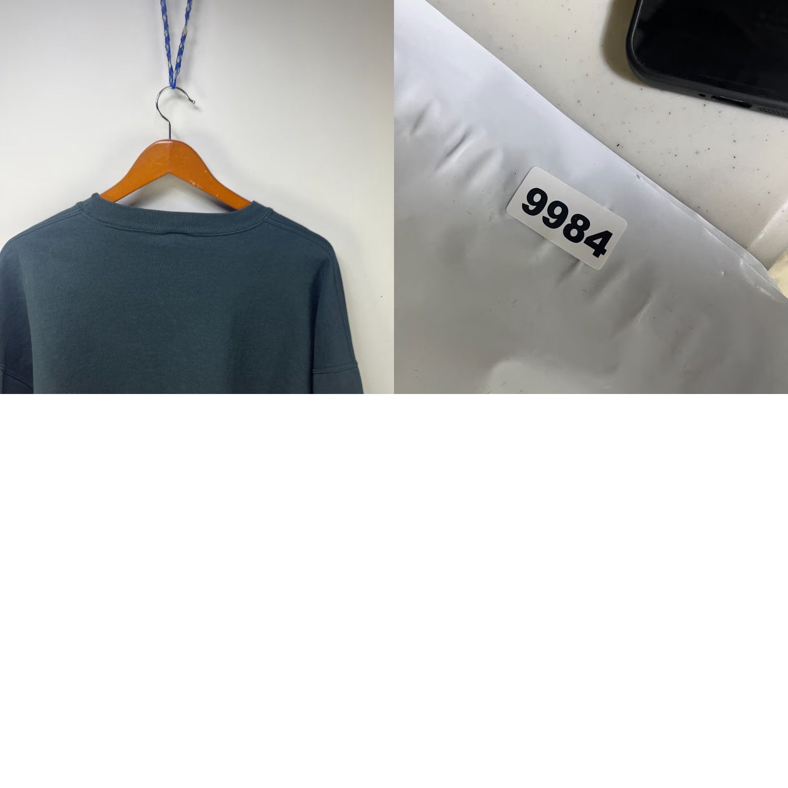 Russell Athletic VINTAGE Russell Athletic Sweatshirt 2XL Green 90s Pullover Crew Neck Long Sleeve Mens Slim? Regular Size US XXL / EU 58 / 5 - 8 Thumbnail