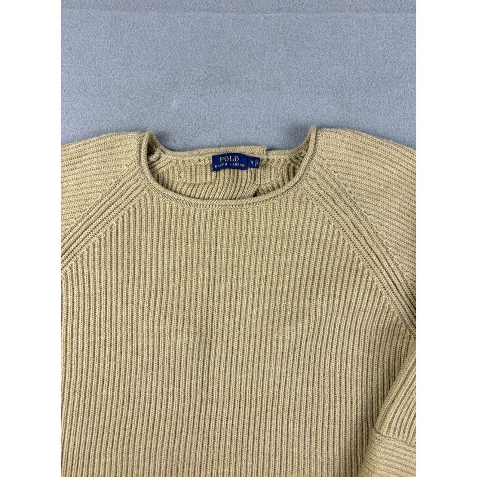 Polo Ralph Lauren Polo Ralph Lauren Sweater Womens Small Brown Wool Buckle Strap Neck Cardigan Size S / US 4 / IT 40 - 2 Thumbnail