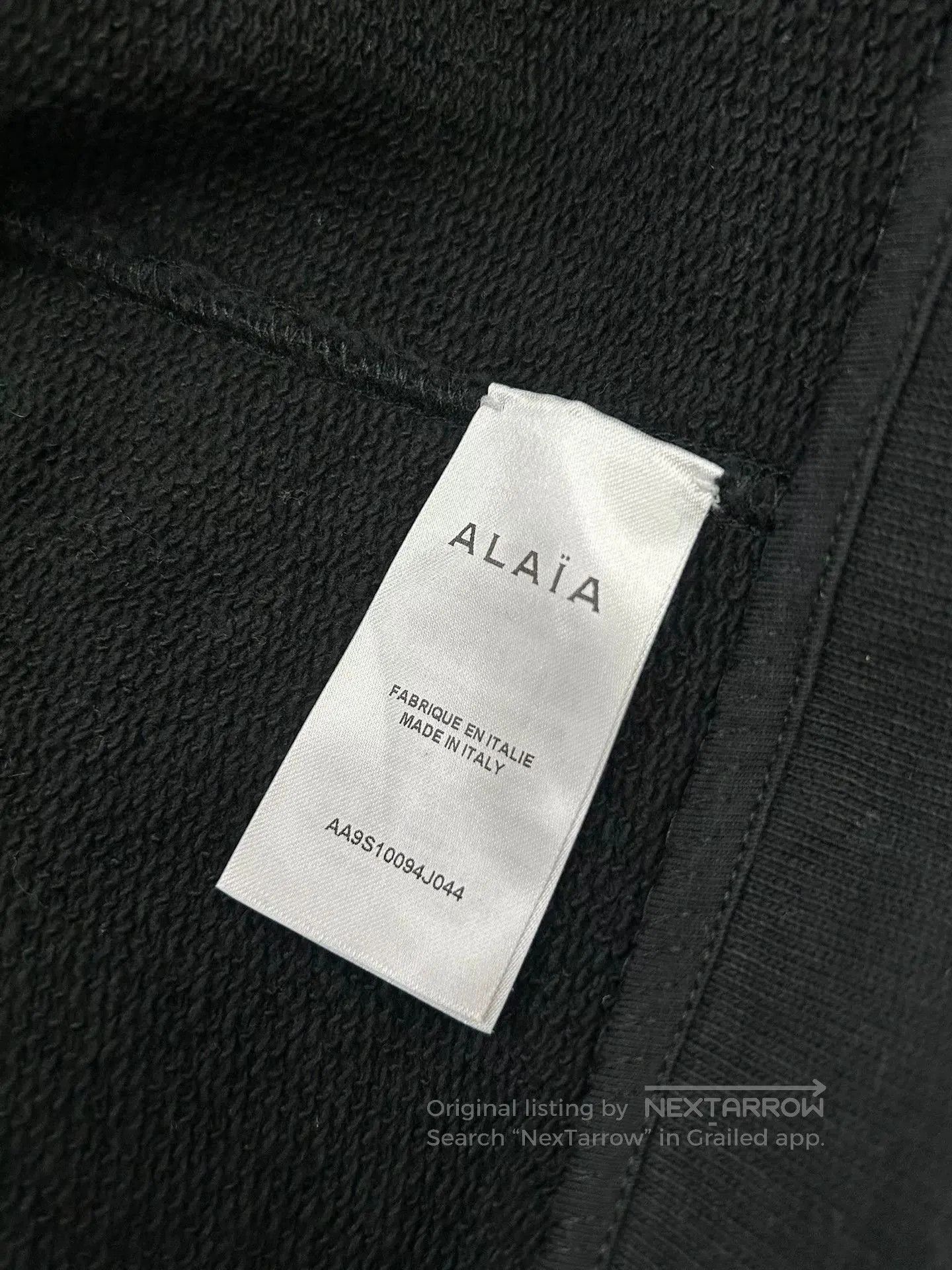 Alaia Alaia Hooded Drawstring Sweatshirt. Size S / US 4 / IT 40 - 4 Thumbnail