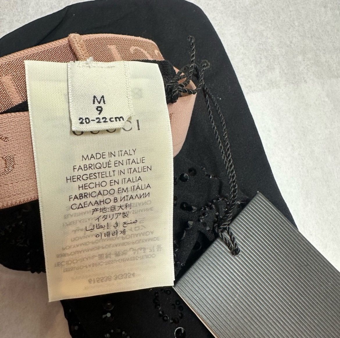 Gucci Gucci Bedazzled sheer socks Size ONE SIZE - 3 Thumbnail