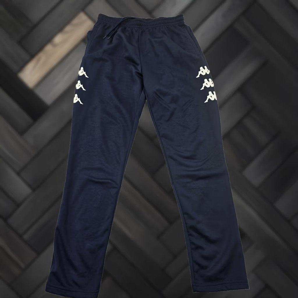 Kappa Kappa Navy Track Pants Men Large Polyester Elastic Waistband Size US 33 - 1 Thumbnail