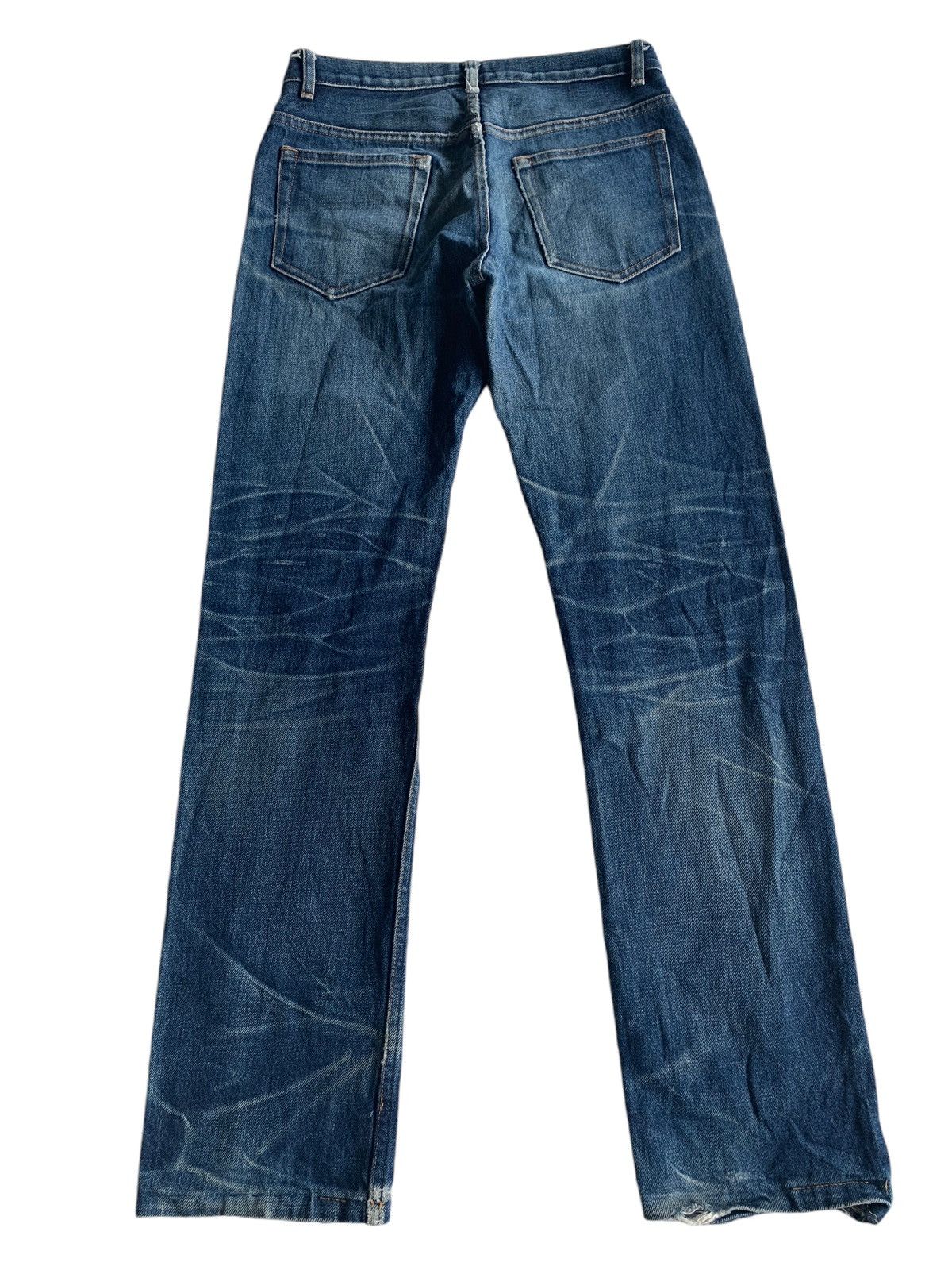 A.P.C. × Japanese Brand × Vintage A.P.C Selvedge Distressed Denim Size US 29 - 6 Thumbnail