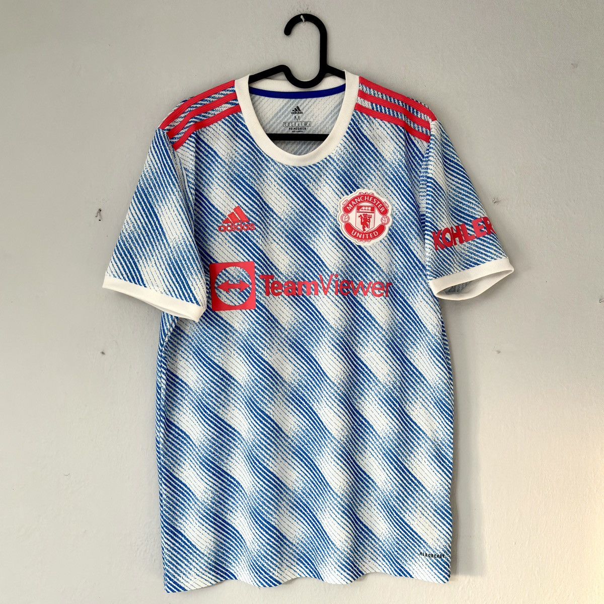 Adidas 2021 2022 Manchester United Away Adidas Soccer Jersey Shirt Size US M / EU 48-50 / 2 - 3 Thumbnail