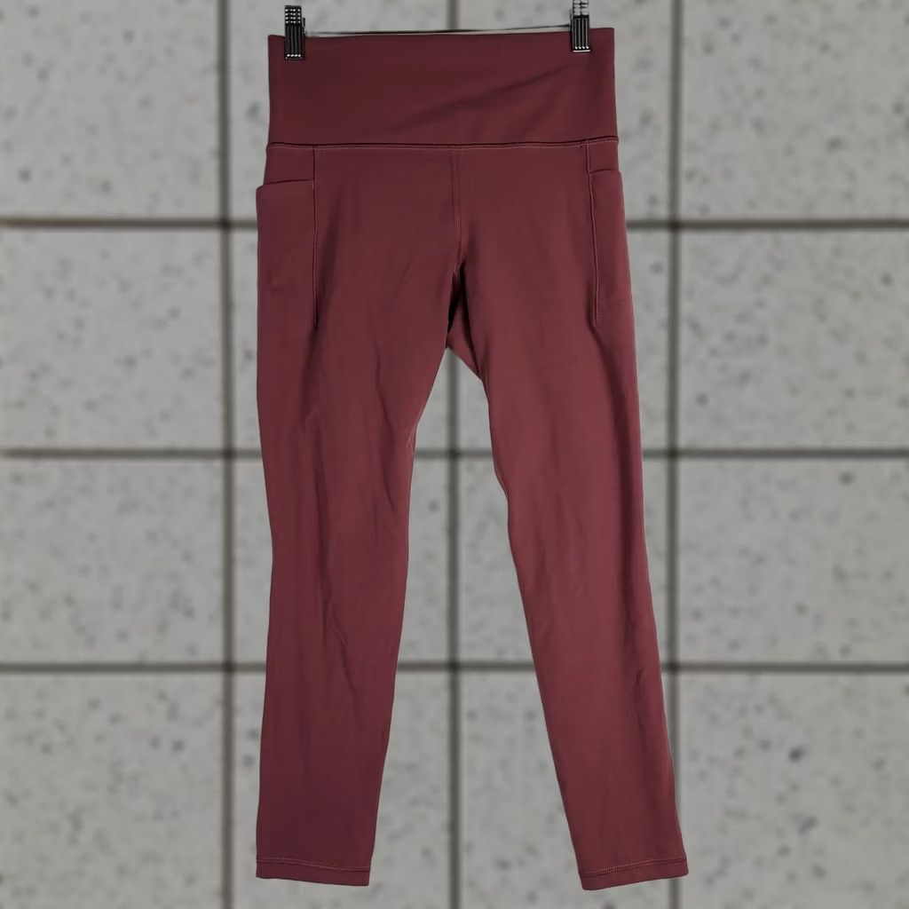 Athleta Athleta Salutation Stash Pocket II 7/8 Leggings Women’s Small Mauve Size 28" / US 6 / IT 42 - 1 Thumbnail