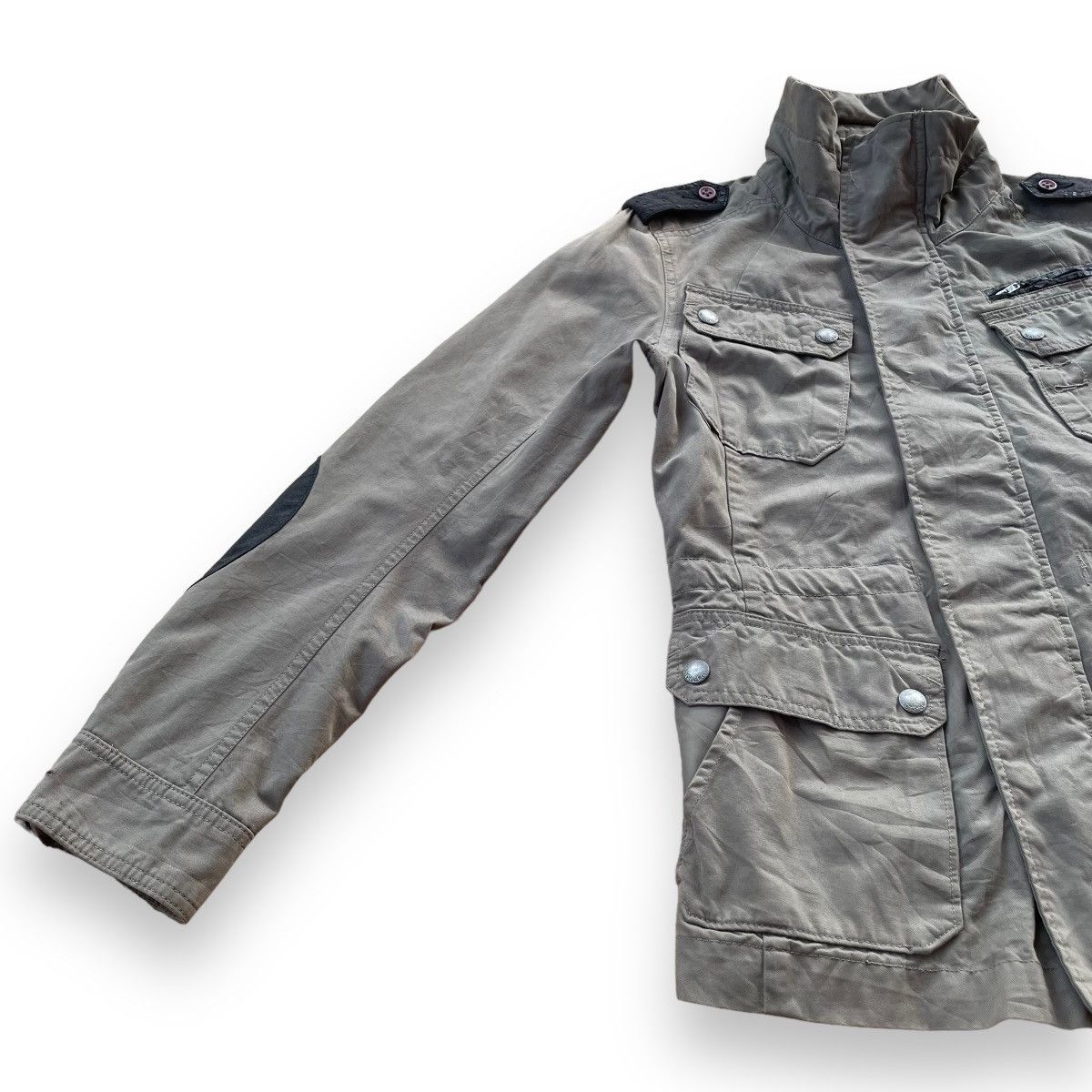 Diesel VINTAGE DIESEL - CO ONLY THE BRAVE PATCHWORK MILITARY JACKET Size US S / EU 44-46 / 1 - 14 Thumbnail