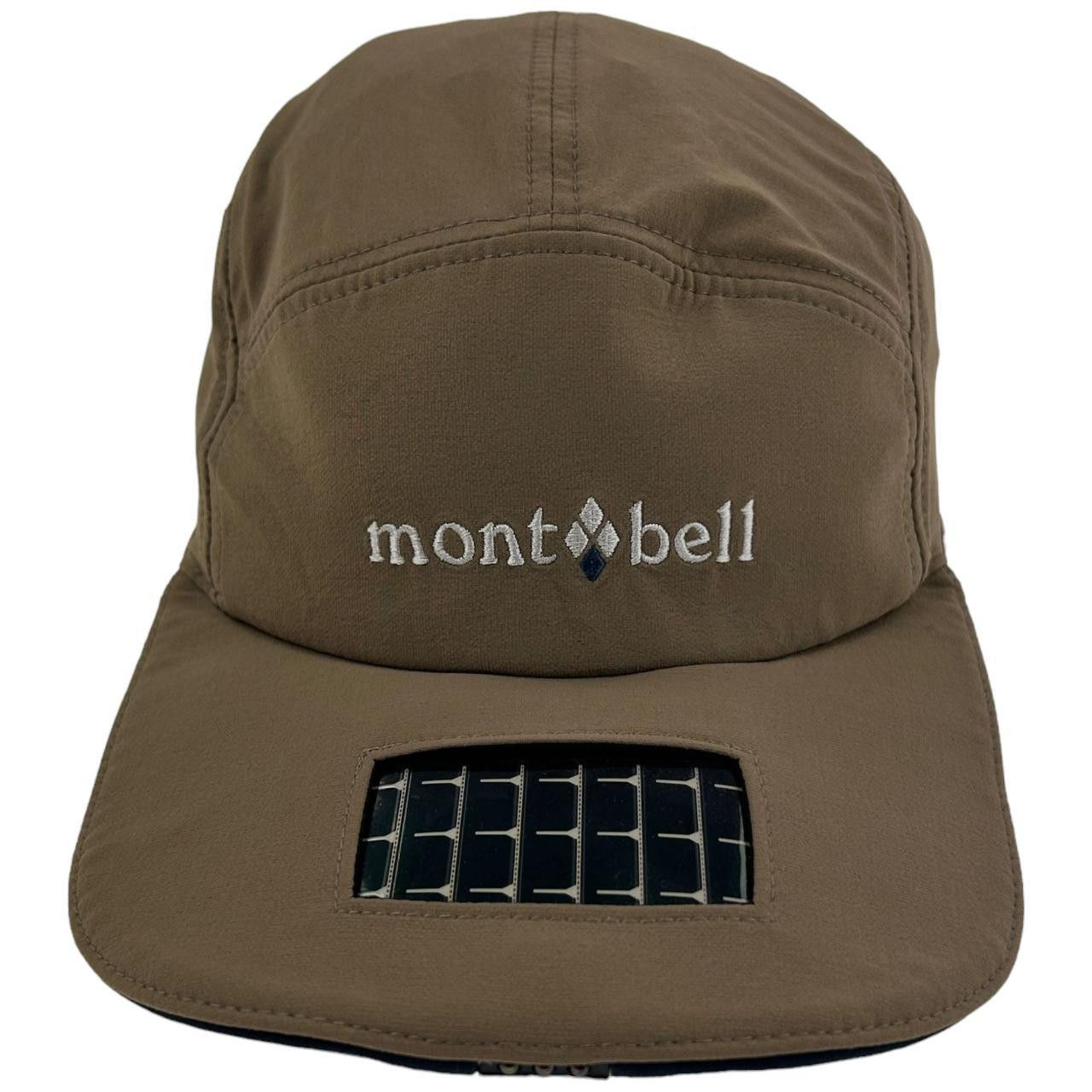 image of Vintage Montbell Solar Panel Hat in Tan, Men's