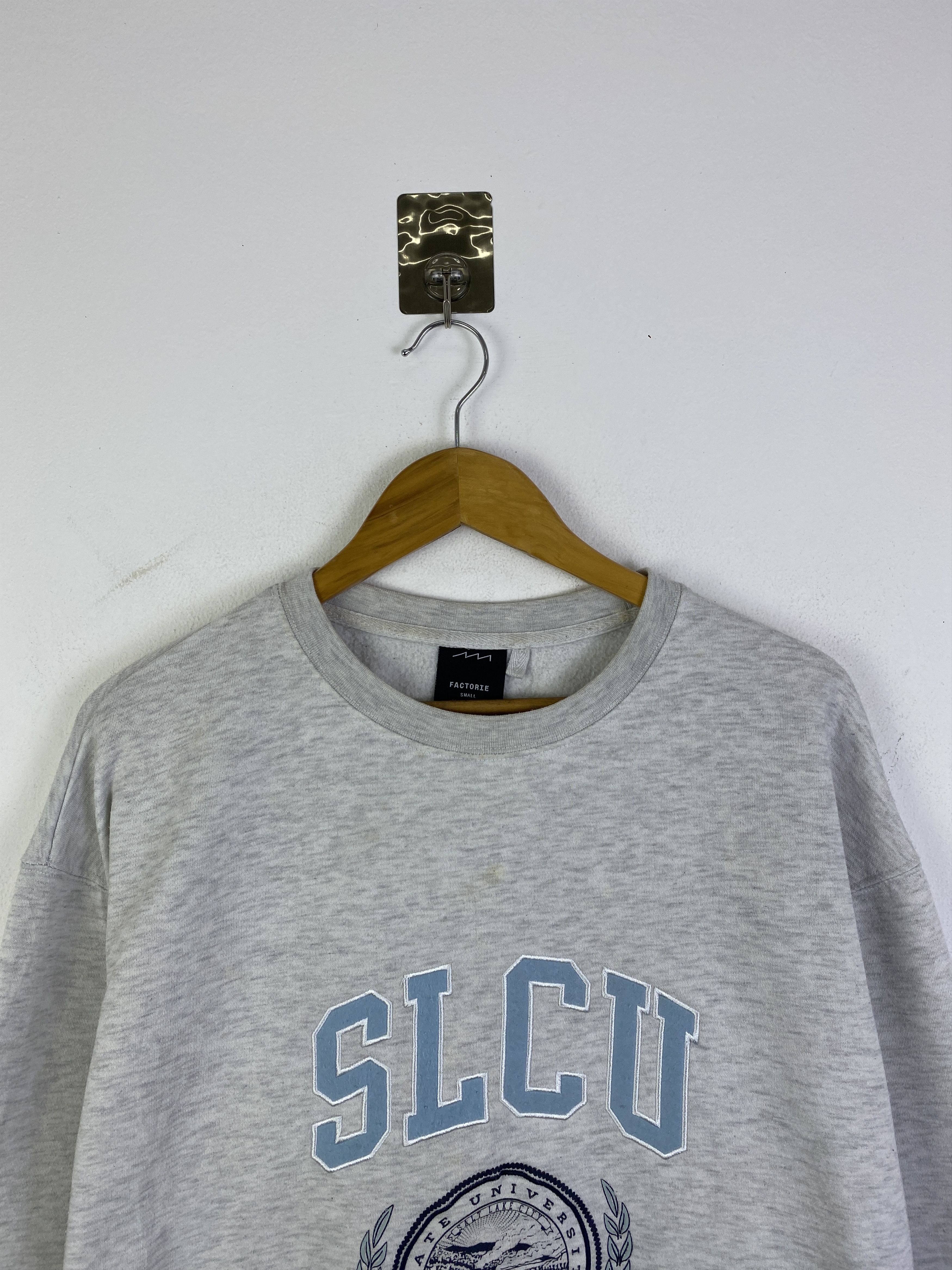 Vintage Vintage Utah University SLCU Crewneck Sweatshirt SH0330 Size US S / EU 44-46 / 1 - 7 Thumbnail