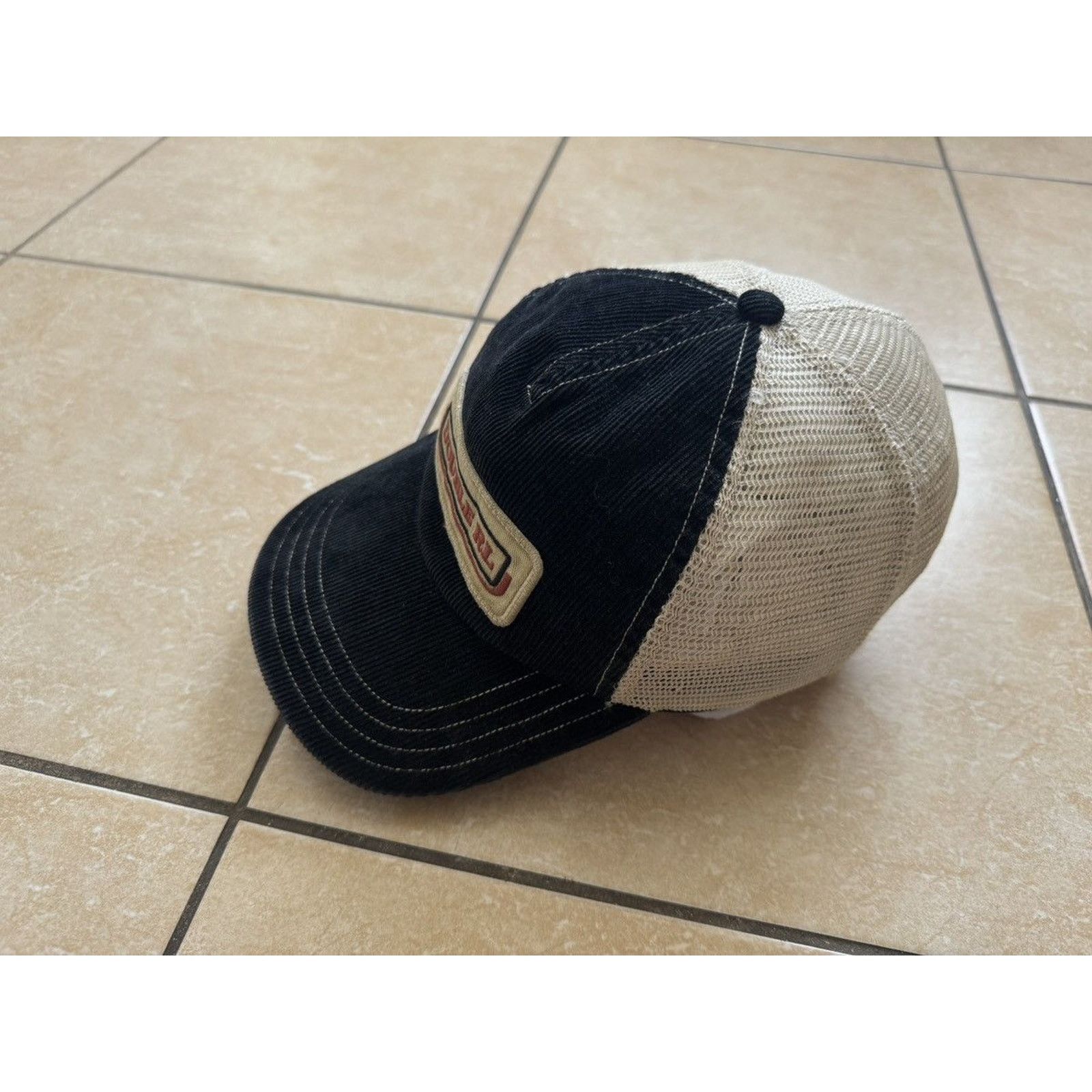 RRL Ralph Lauren RRL Ralph Lauren Double RL Corduroy Mesh Trucker Cap Size ONE SIZE - 6 Thumbnail