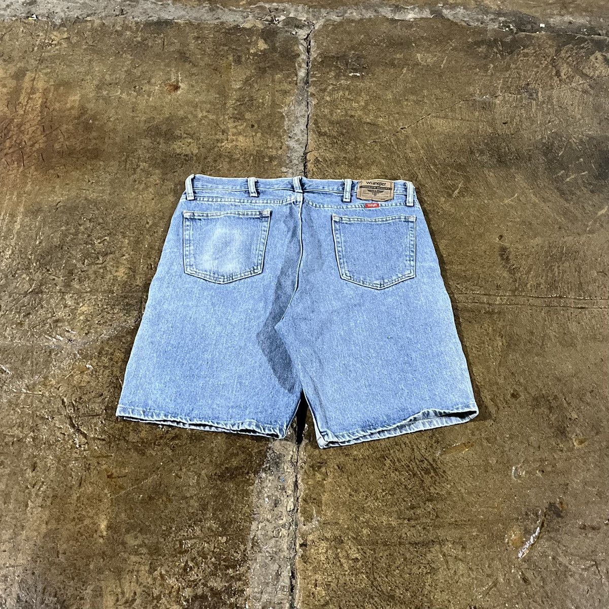 Carhartt × Vintage × Wrangler Vintage Carhartt Style Wrangler Jorts Faded Skater Shorts Size US 36 / EU 52 - 1 Thumbnail