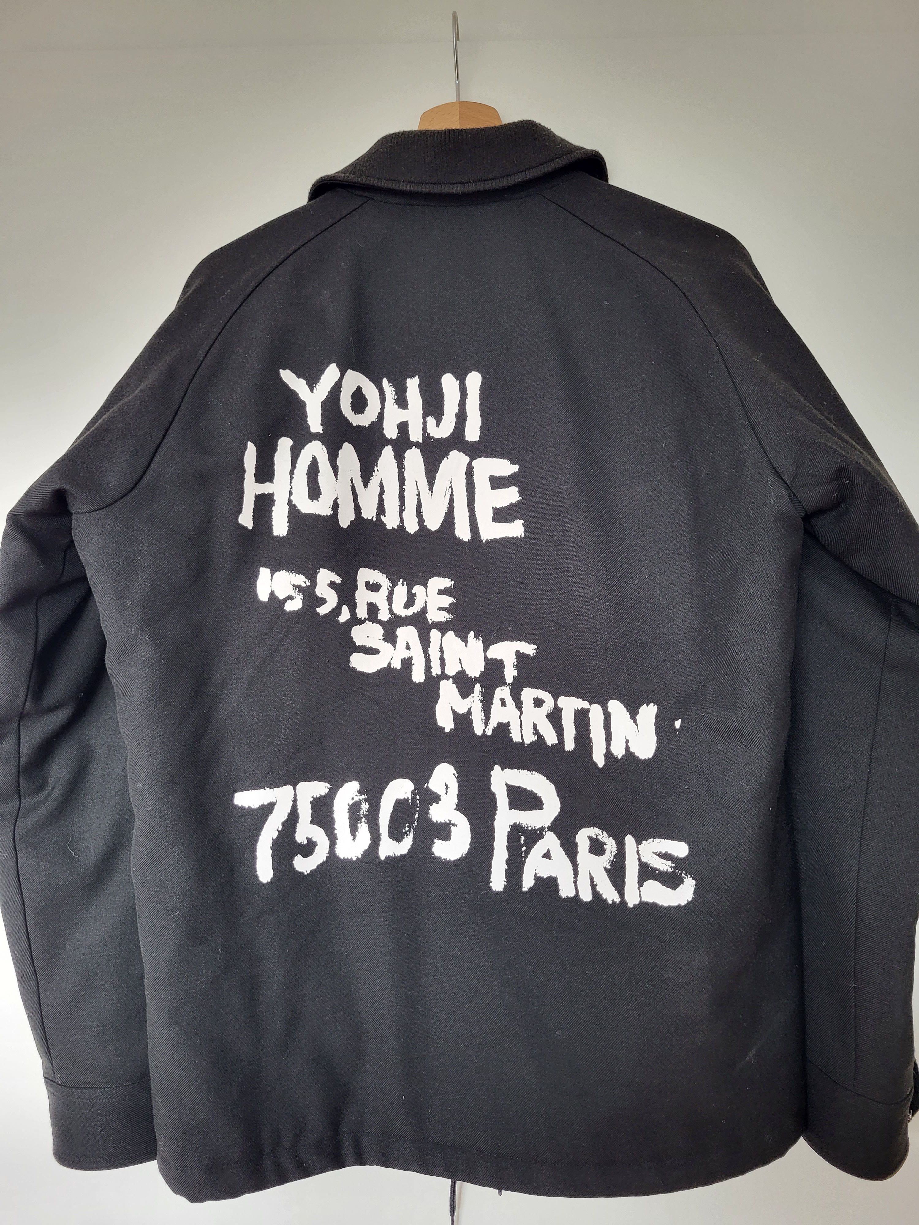 Yohji Yamamoto x New Era Printed Coach Jacket