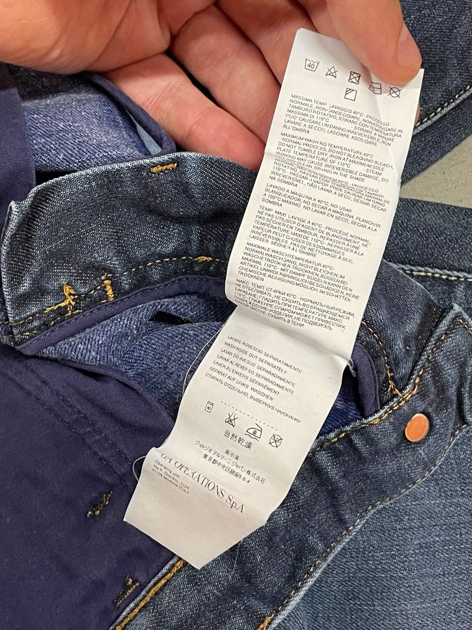 Armani Vintage Armani Jeans Denim Pants Size US 34 / EU 50 - 15 Thumbnail
