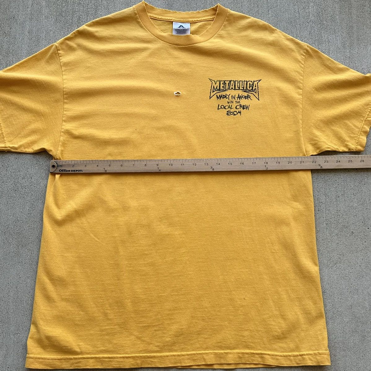 Metallica Vintage Metallica T Shirt Madly In Anger Y2K Local Crew Size US XL / EU 56 / 4 - 6 Thumbnail
