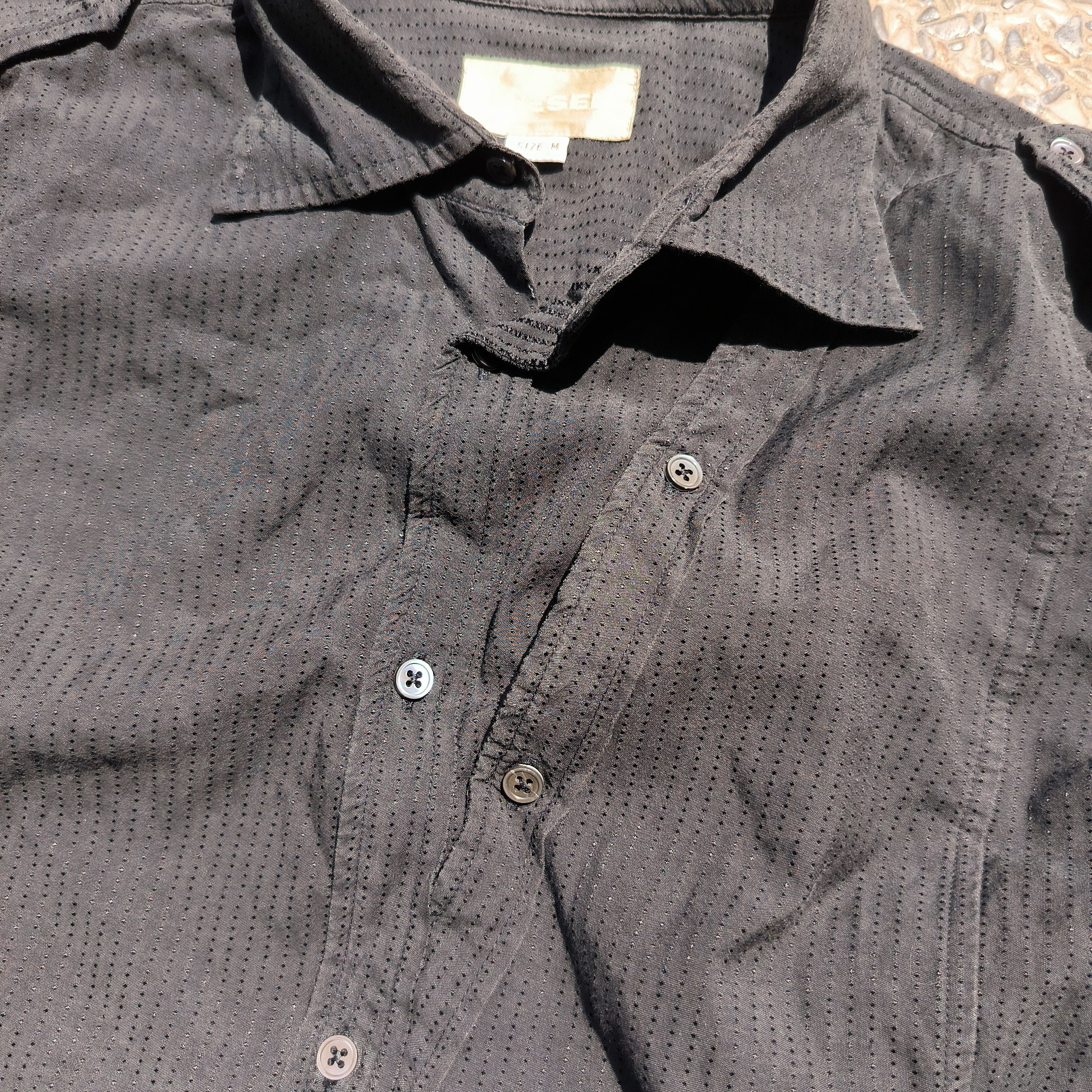 Diesel Vintage 2000s Diesel Asymmetrical Shirts Size US M / EU 48-50 / 2 - 2 Thumbnail