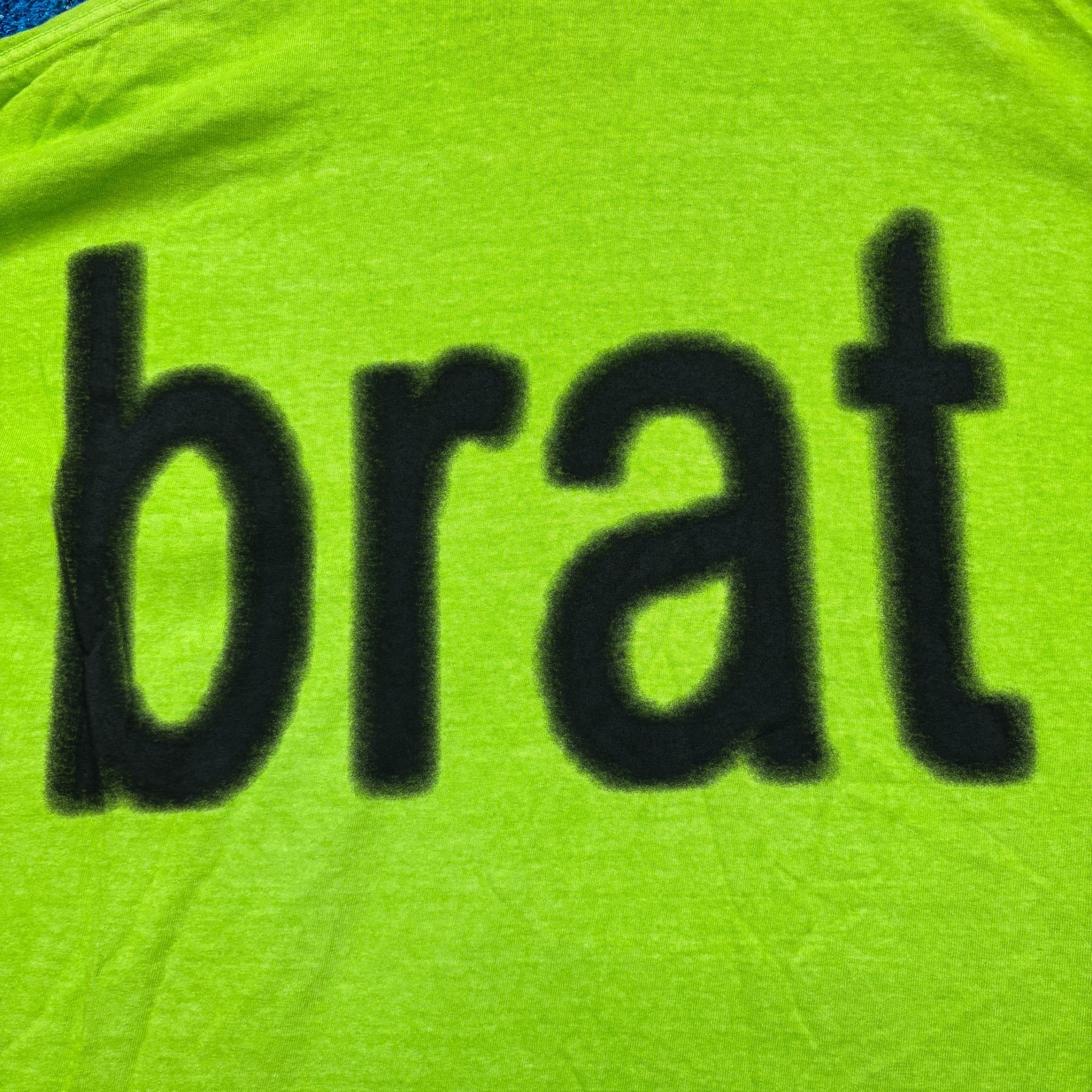Other CharliXCX brat Spell Out Oversized Electro-Dance Pop Tee L Size US L / EU 52-54 / 3 - 2 Thumbnail