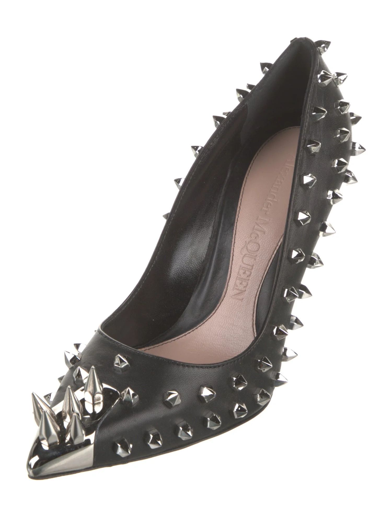Alexander McQueen o1y0225 Pumps in Black Size US 5 / IT 35 - 3 Thumbnail