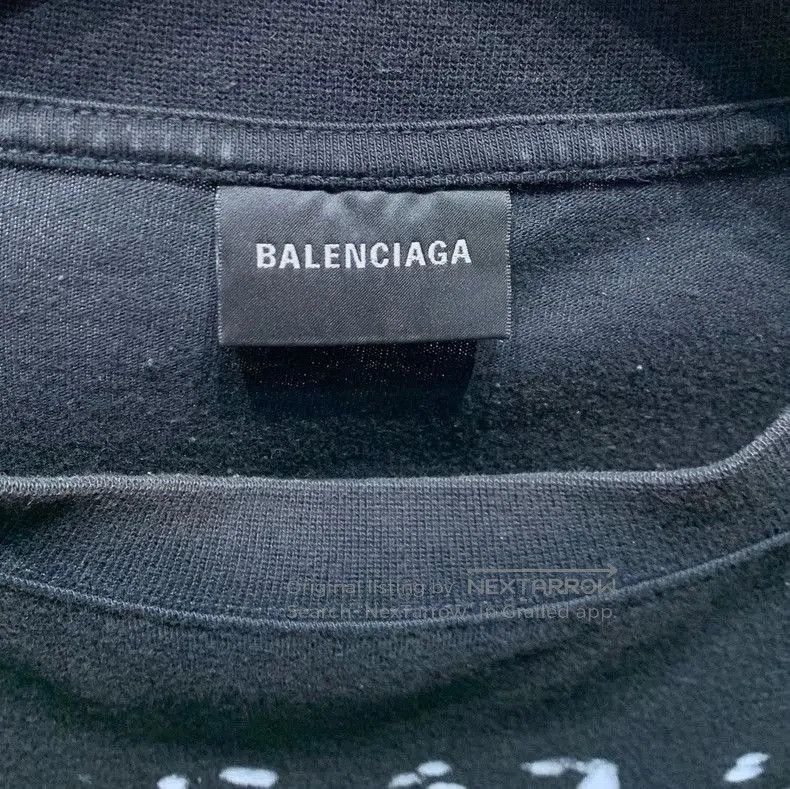 Balenciaga Balenciaga Graffiti Mosaic Short Sleeve. Size US M / EU 48-50 / 2 - 2 Thumbnail