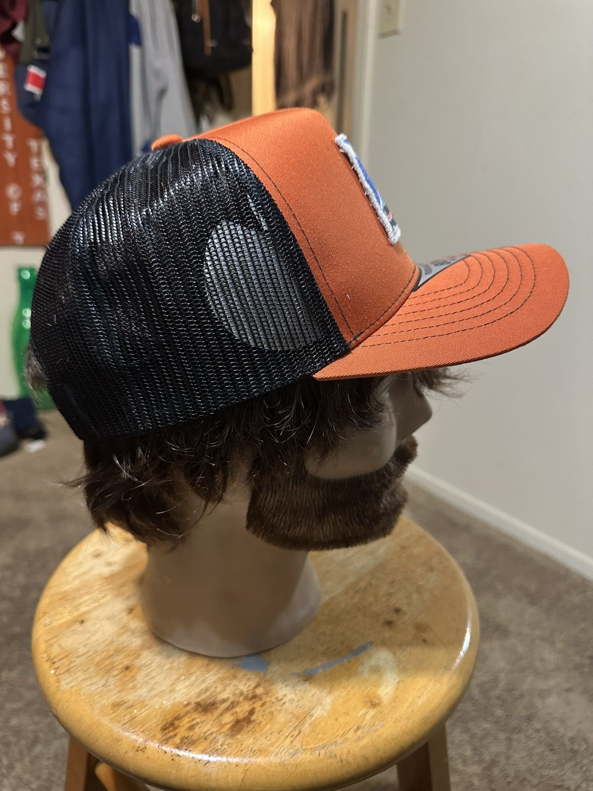 NCAA Vintage USPS Texas Longhorns University hat 00s Size ONE SIZE - 3 Thumbnail