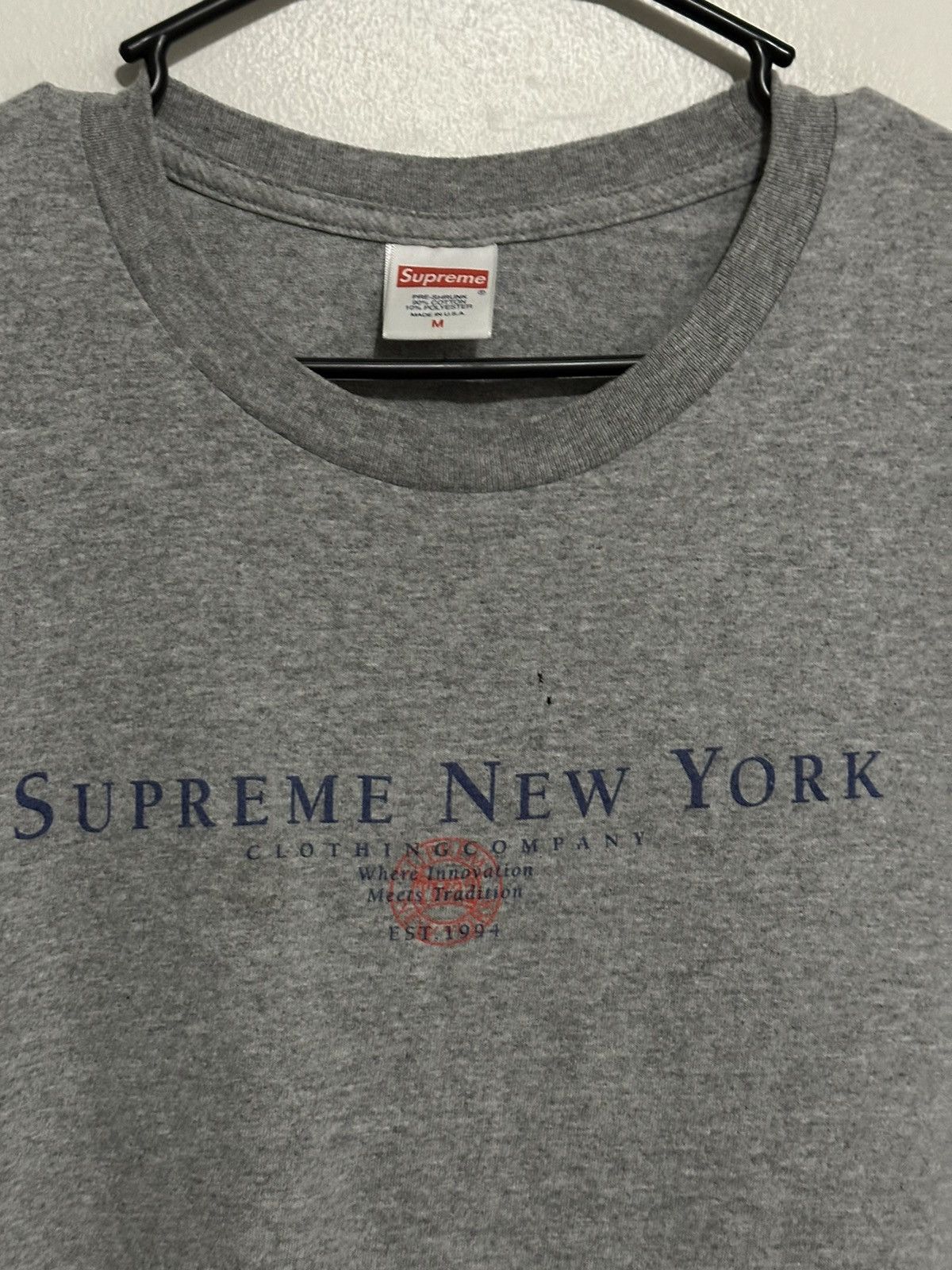 Supreme Supreme Tradition Tee Size US M / EU 48-50 / 2 - 2 Thumbnail