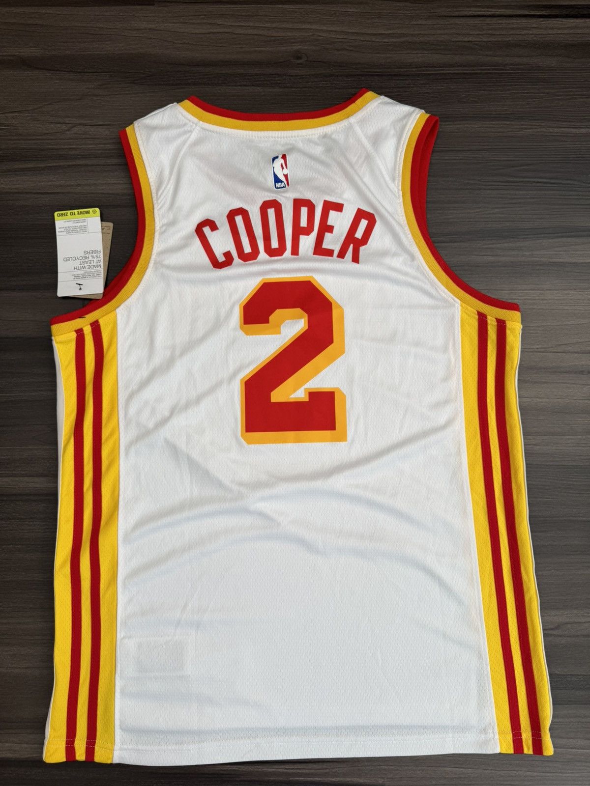 Nike Atlanta Hawks Sharife Cooper #2 NBA Swingman Jersey NWT Size US M / EU 48-50 / 2 - 7 Thumbnail