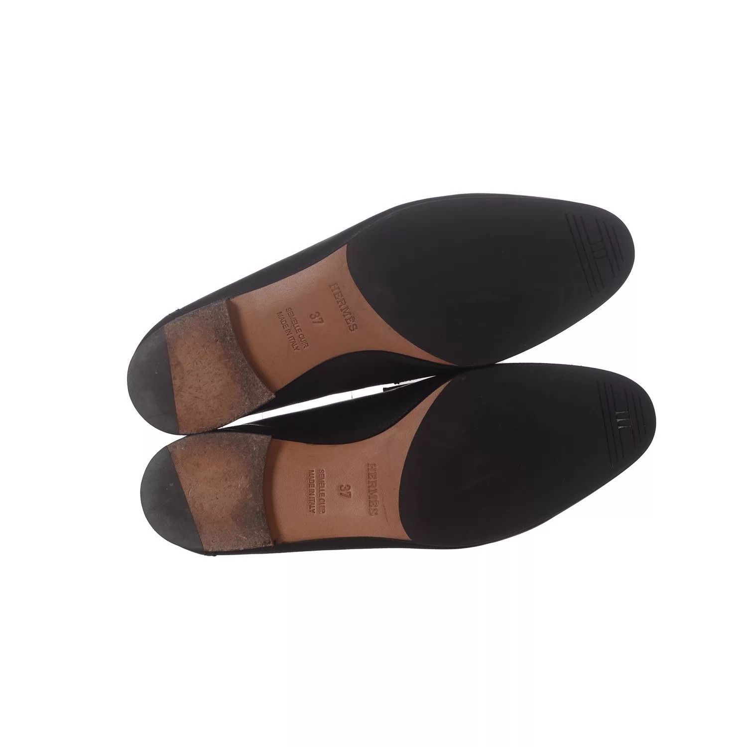 Hermes Hermès leather shoes size 37 Size US 6.5 / IT 36.5 - 2 Thumbnail