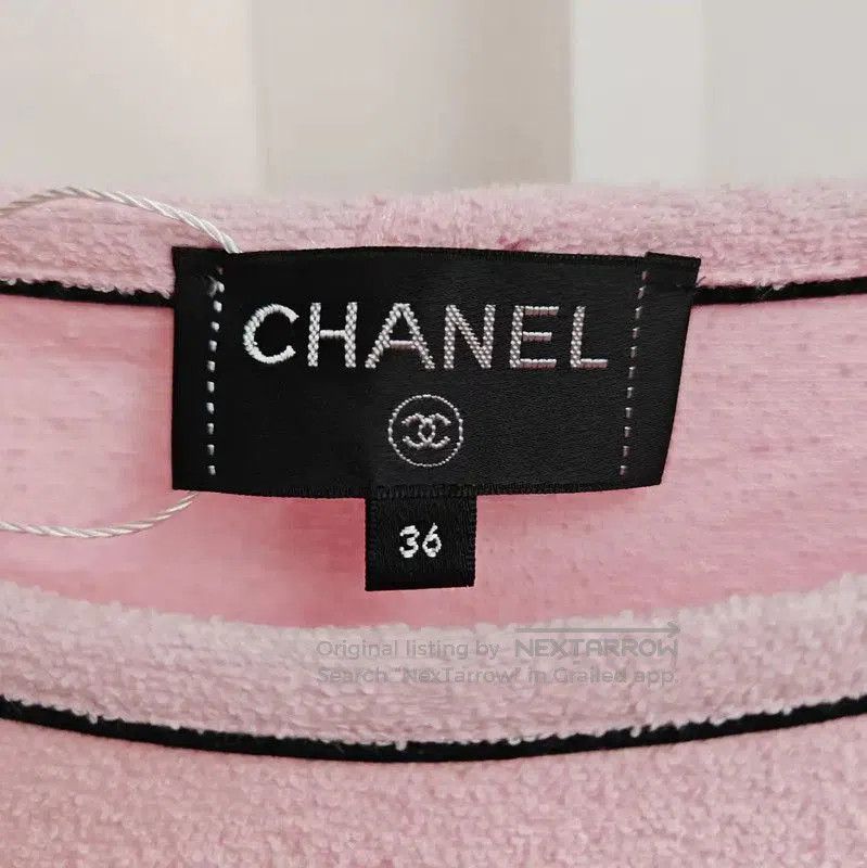 Chanel Chanel Pink Cotton Logo T-Shirt for Summer . Size S / US 4 / IT 40 - 3 Thumbnail