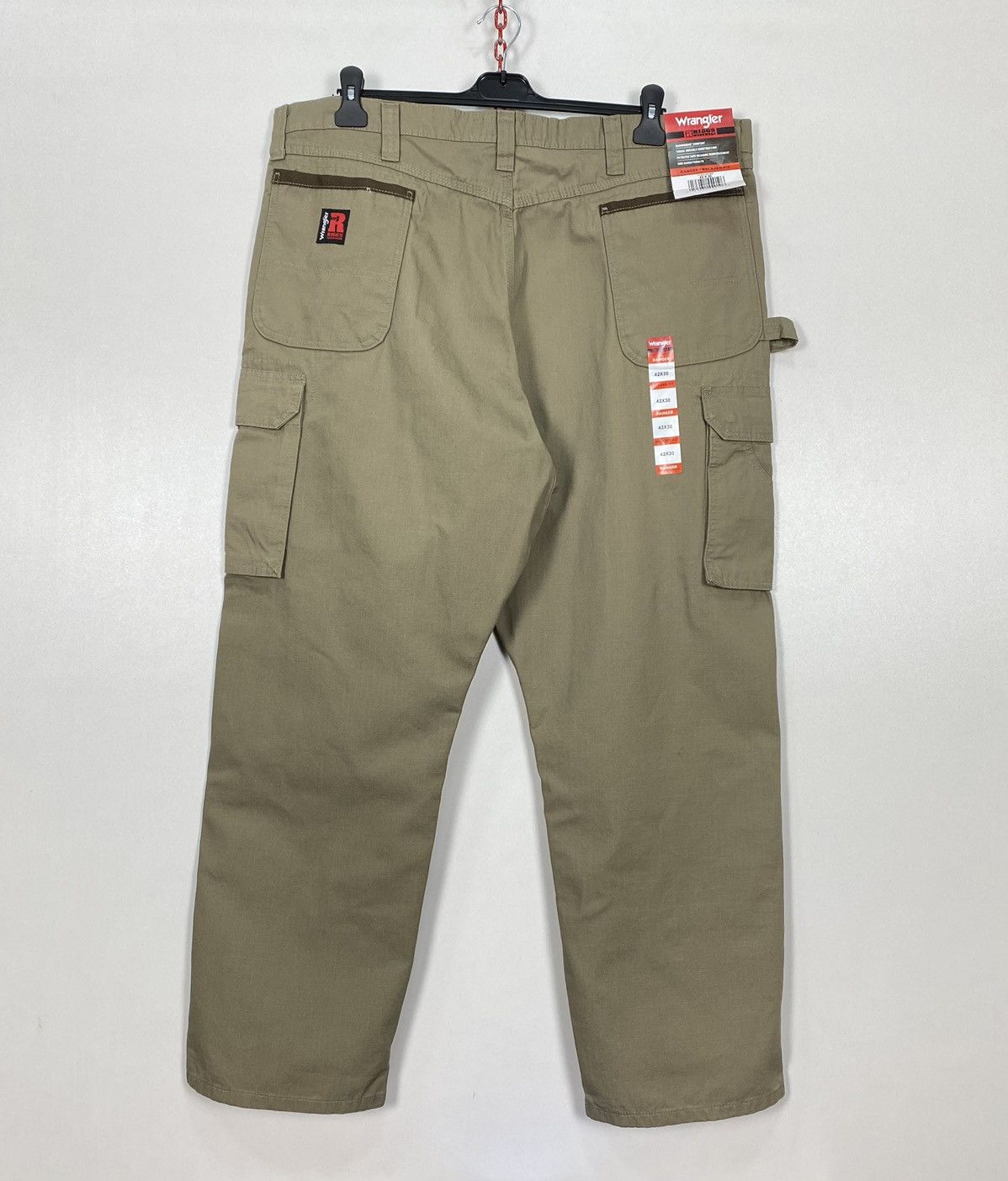 Wrangler NWT Wrangler Riggs Ranger Ripstop Workwear Pants Khaki Relax Size US 42 / EU 58 - 4 Thumbnail