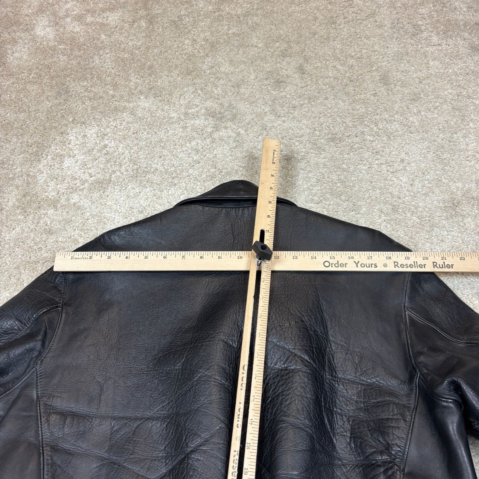 Vintage Vintage 40s 50s Sierra Sportswear Horsehide Leather Jacket Size US L / EU 52-54 / 3 - 12 Thumbnail