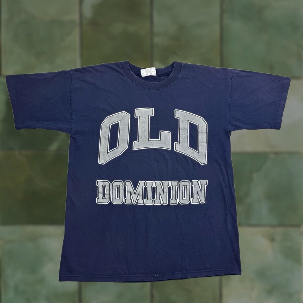 Vintage VINTAGE Dodger University T Shirt Mens Adult L Navy Blue Cotton 90s College Crew Neck Short Sleeve Solid Size US L / EU 52-54 / 3 - 1 Thumbnail