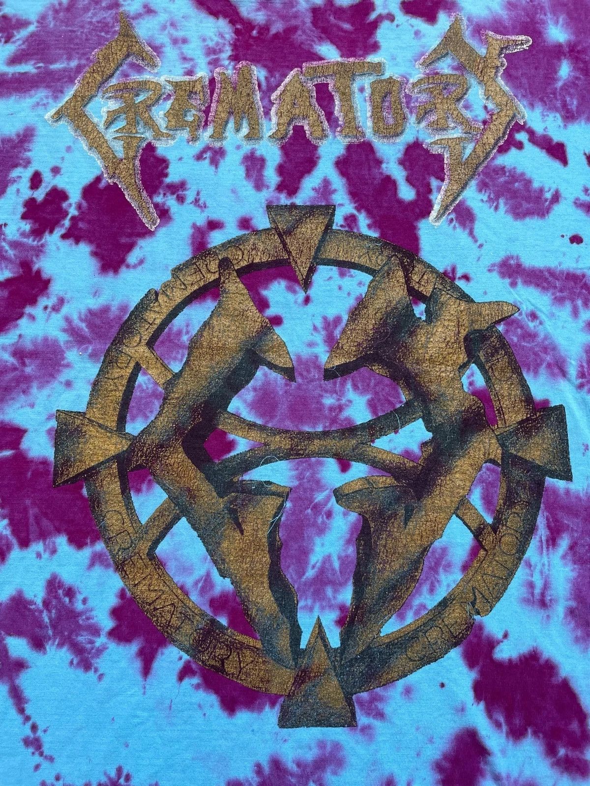 Vintage Cool Wear x Crematory - Crematory 1996 GE Rock 90s Metal Size US XL / EU 56 / 4 - 5 Thumbnail