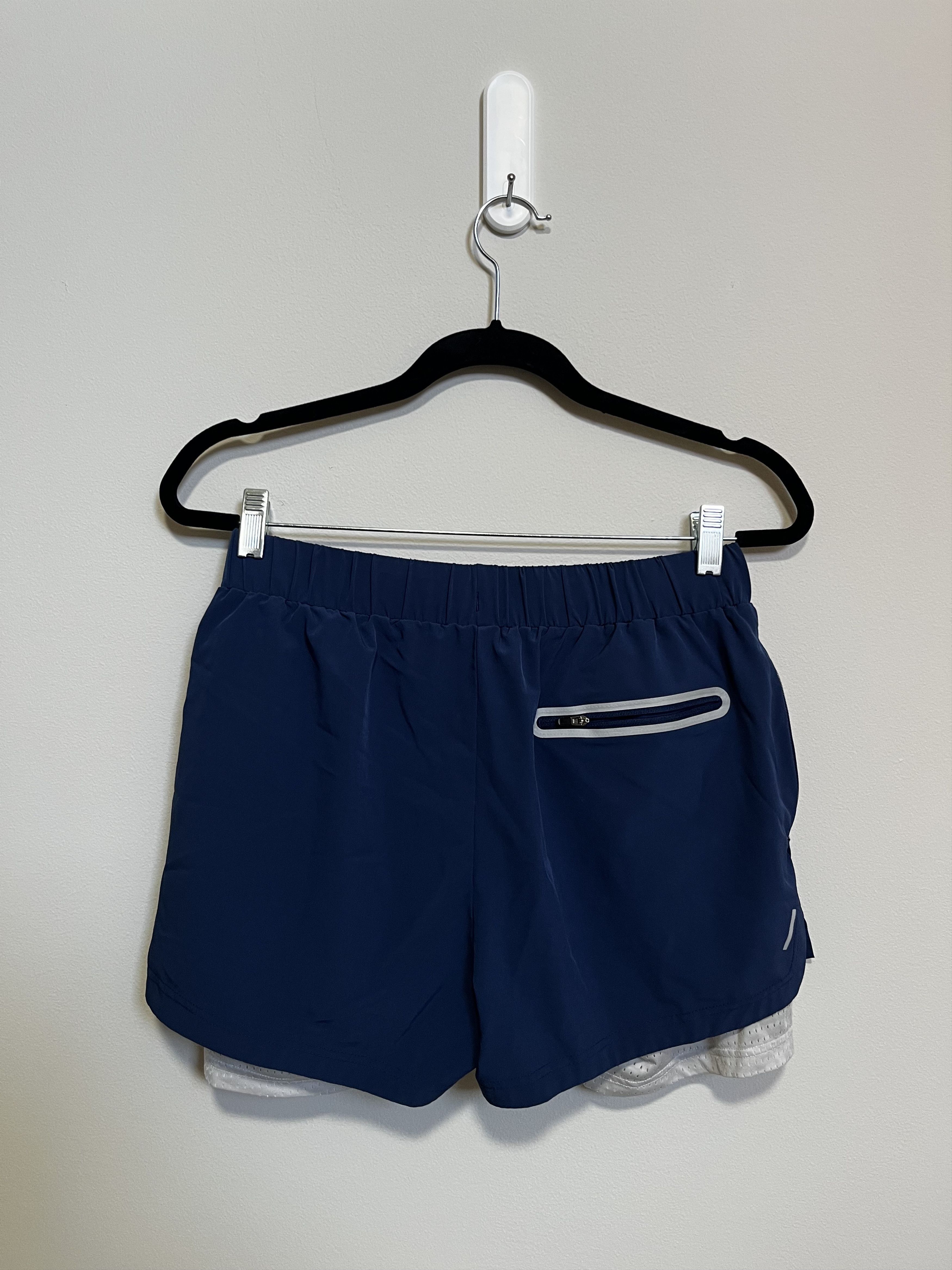 YoungLA YoungLA Training Shorts Navy Blue (Size M) 5" Inseam Size US 32 / EU 48 - 3 Thumbnail