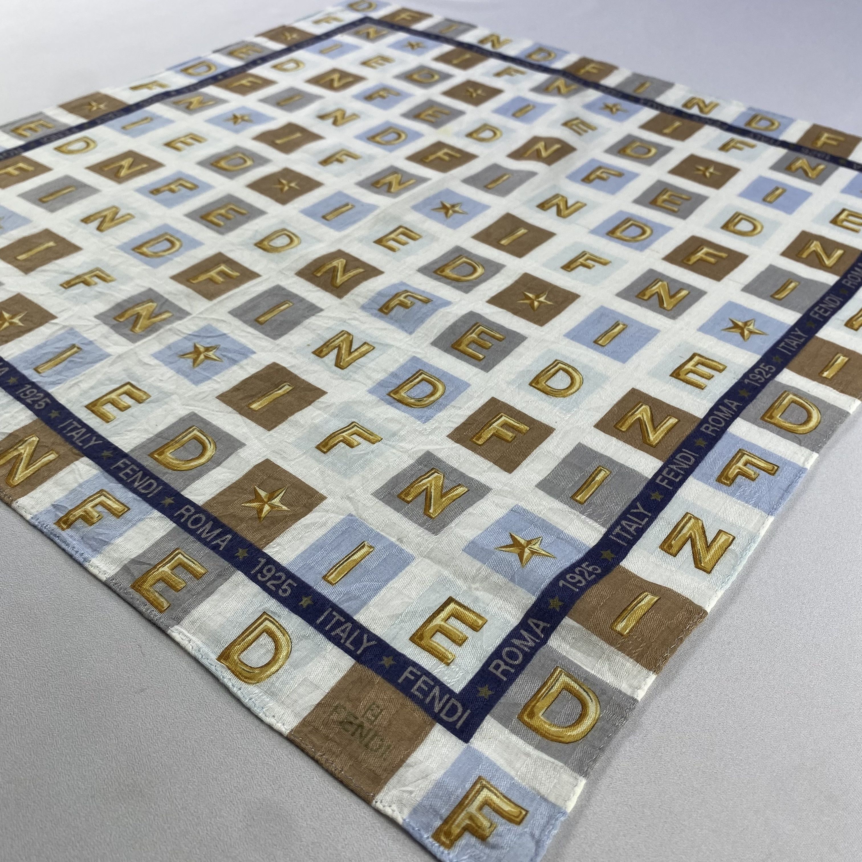 Vintage Fendi Bandana/ Handkerchief / Neckerchief Size ONE SIZE - 2 Thumbnail