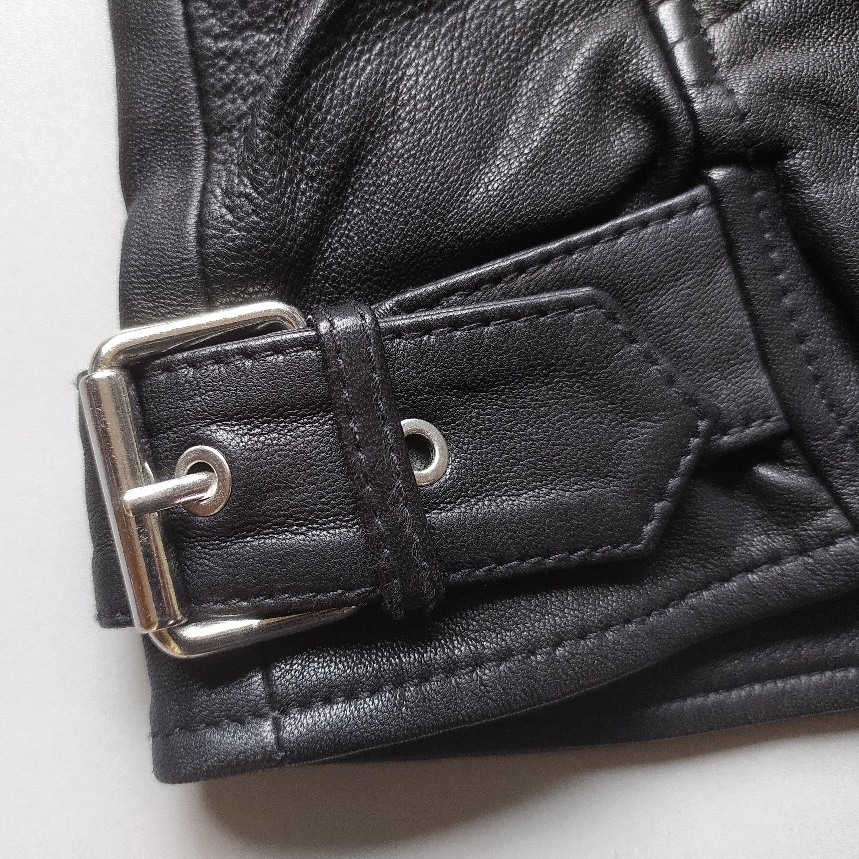 Reiss REISS Women's Tallis Leather Jacket UK14/US10 IFD-0720 Size L / US 10 / IT 46 - 5 Thumbnail