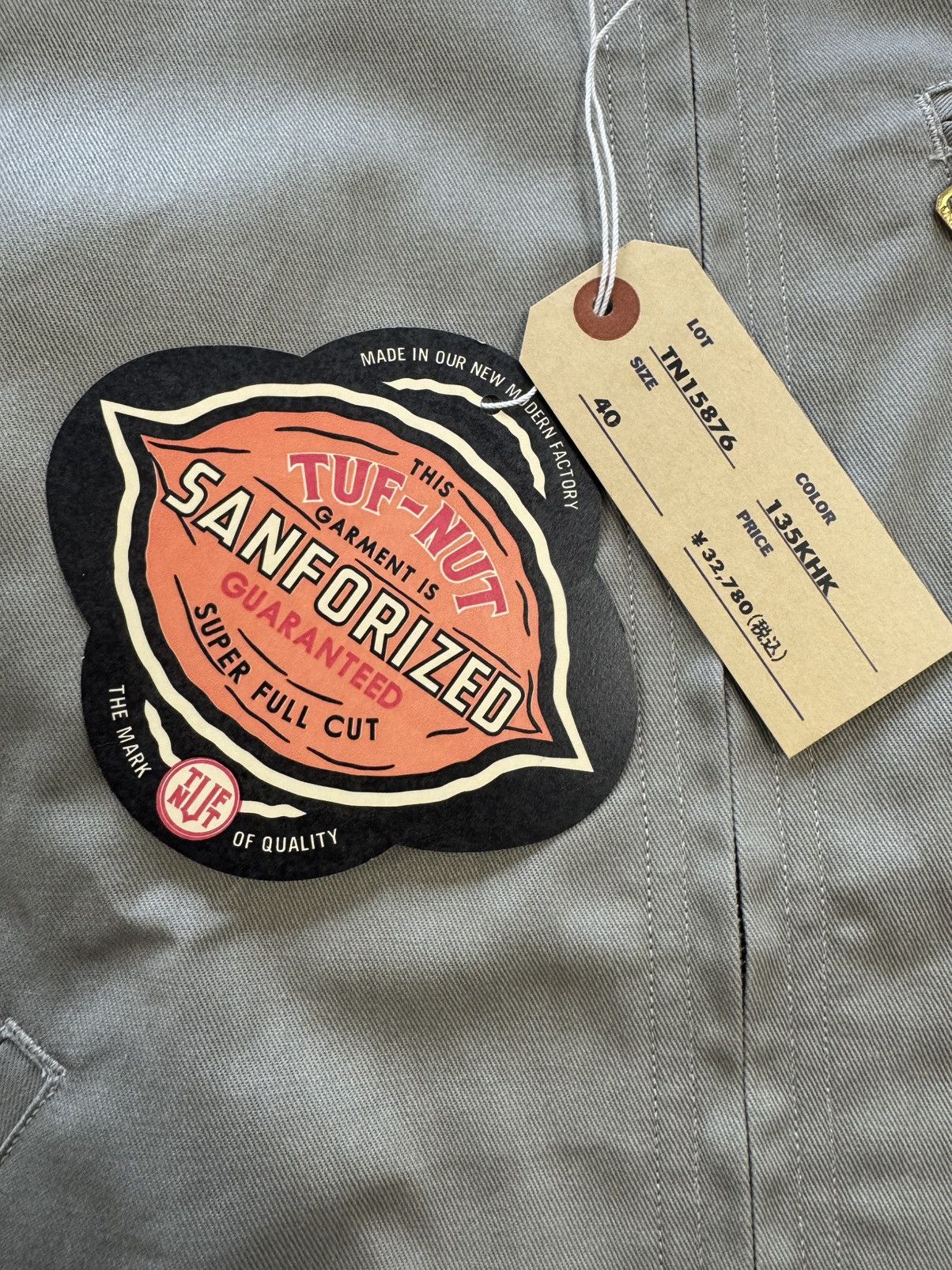 Other TUF-NUT COTTON TWILL WORK JACKET - SIZE 40 Size US L / EU 52-54 / 3 - 6 Thumbnail