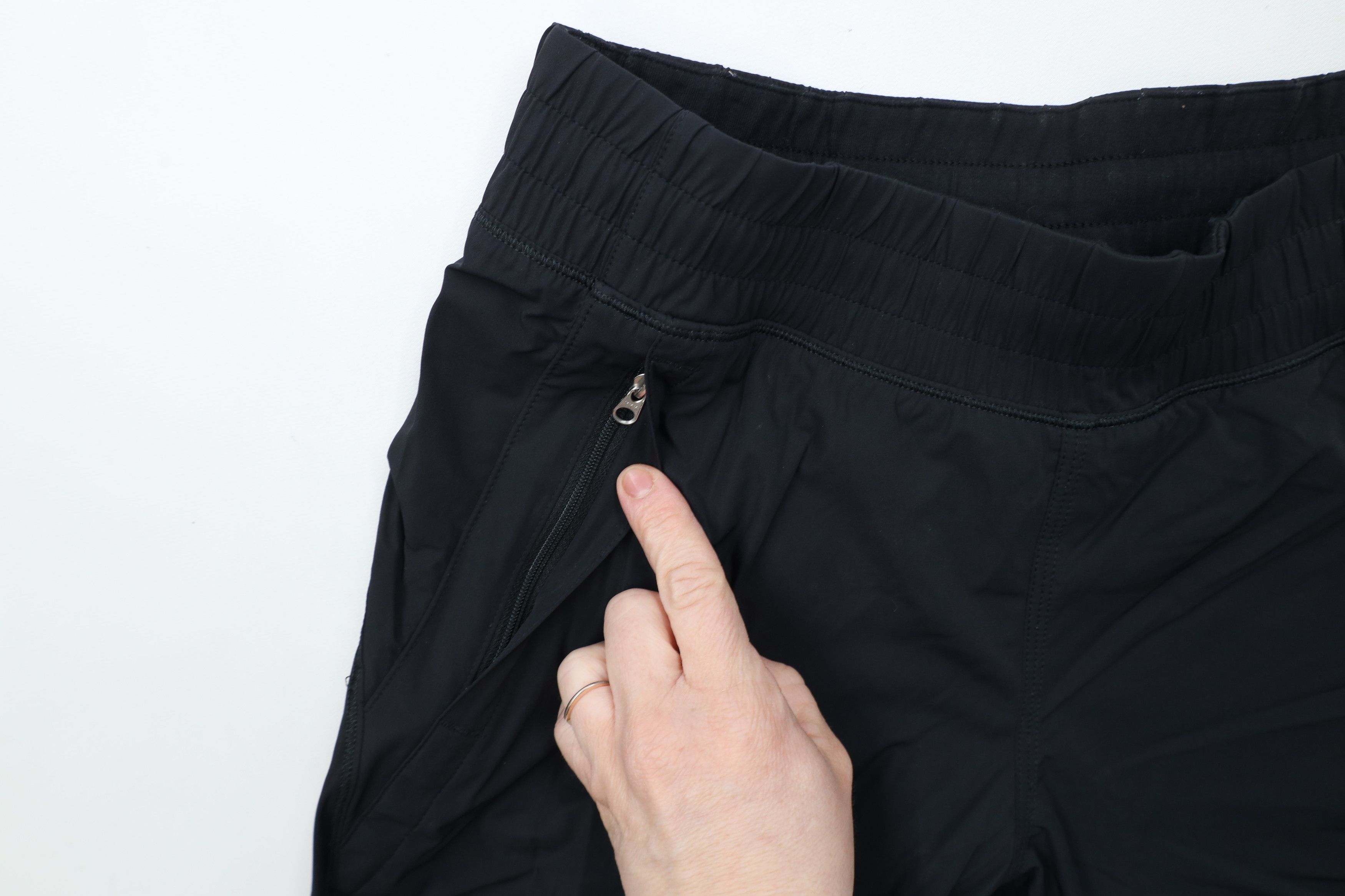 Lululemon × Vintage Lululemon Flared Wide Leg Dog Runner Pants Sweatpants Black Size 28" / US 6 / IT 42 - 5 Thumbnail