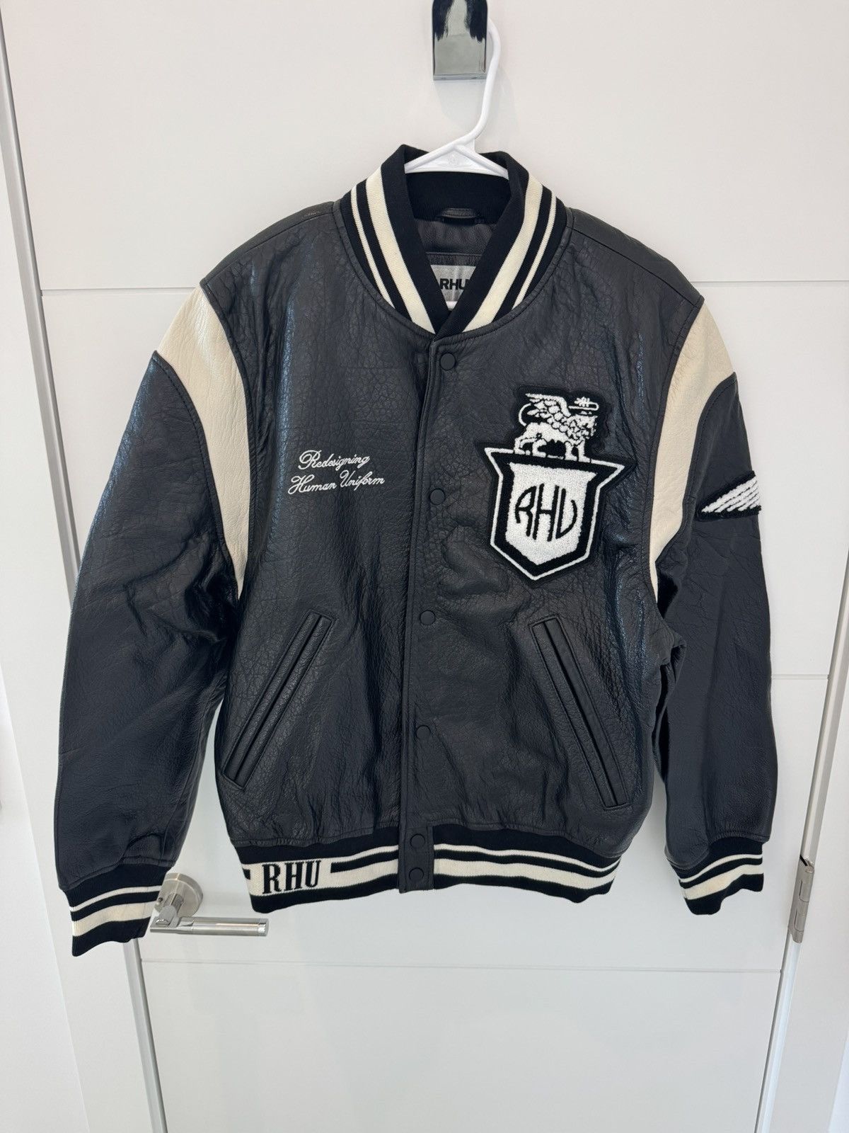 Zara Rhu X Zara Leather Jacket Size US L / EU 52-54 / 3 - 1 Thumbnail