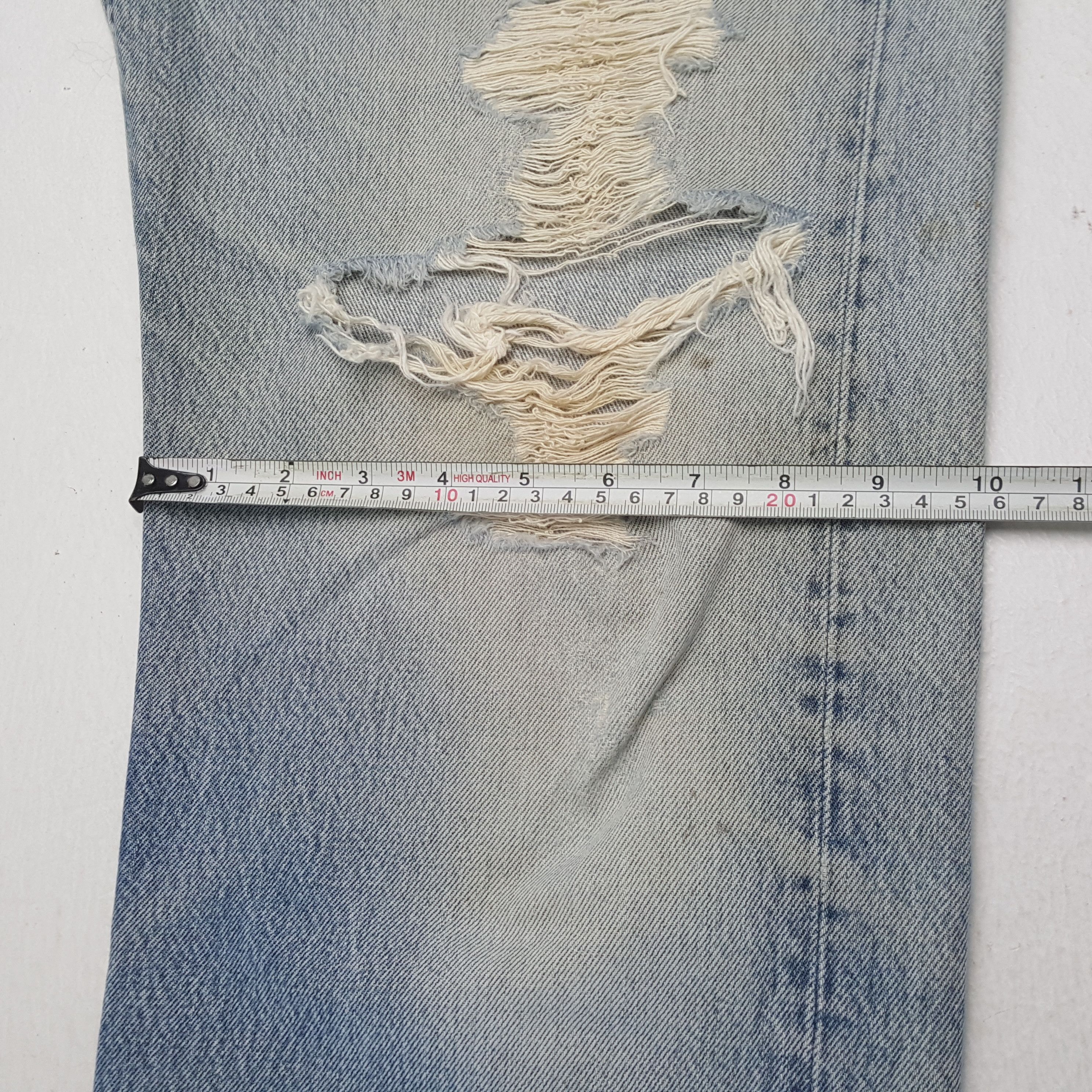 Japanese Brand × Levi's × Vintage LEVI'S Distressed Jeans Fashion Streetwear Style Size US 36 / EU 52 - 10 Thumbnail
