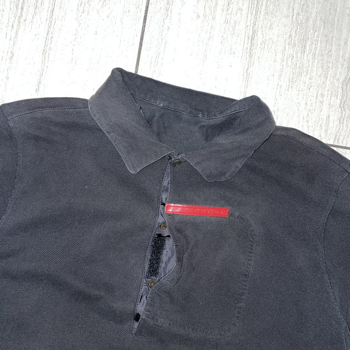 Prada Prada Chest Pocket Red Stripe Polo Size US M / EU 48-50 / 2 - 2 Thumbnail