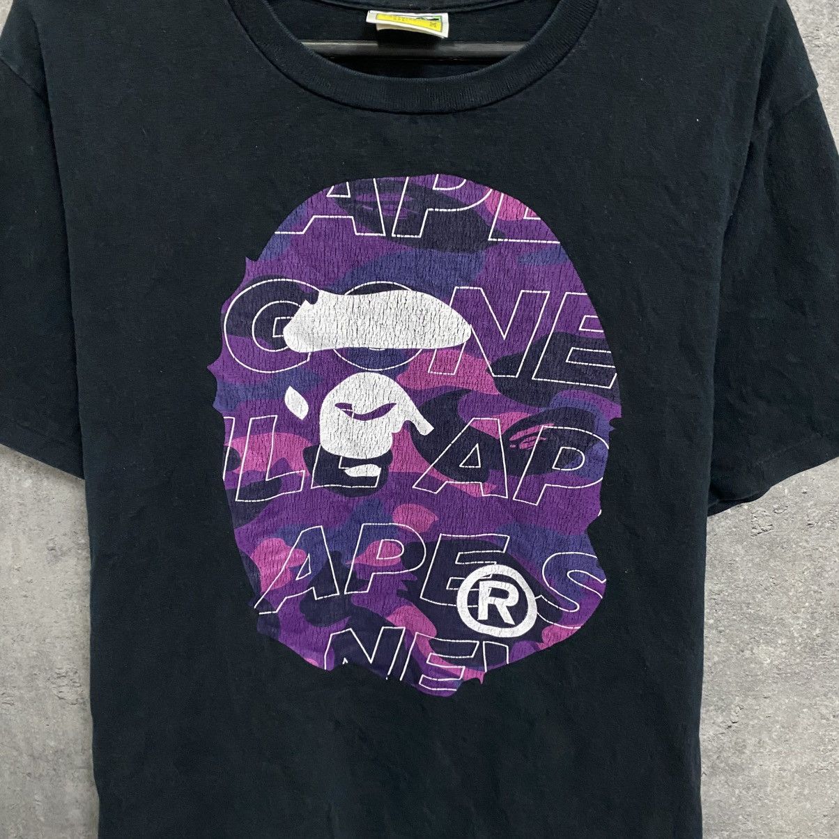 Bape A Bathing Ape Bape T-shirt Big Head Tee Big Logo Size US M / EU 48-50 / 2 - 6 Thumbnail