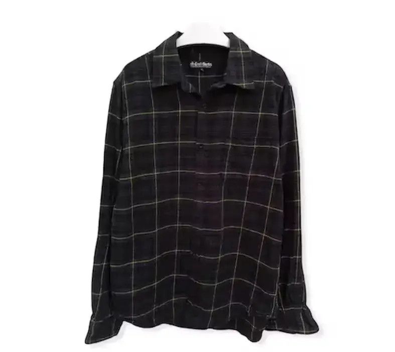 Flannel × Japanese Brand Japanese Brand Craft Works Plaid Tartan Flannel Shirt 👕 Size US M / EU 48-50 / 2 - 1 Thumbnail