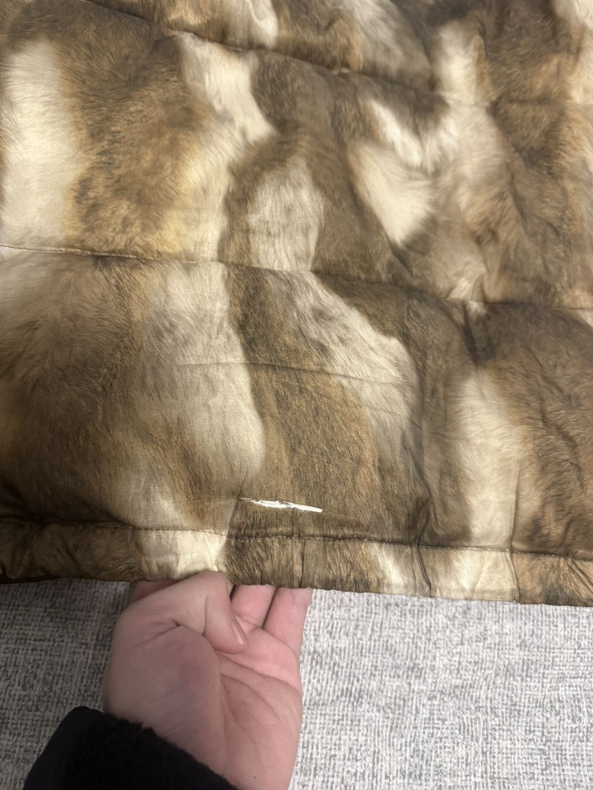 Supreme × The North Face Supreme tnf North face Fur print nuptse jacket Size US M / EU 48-50 / 2 - 10 Thumbnail