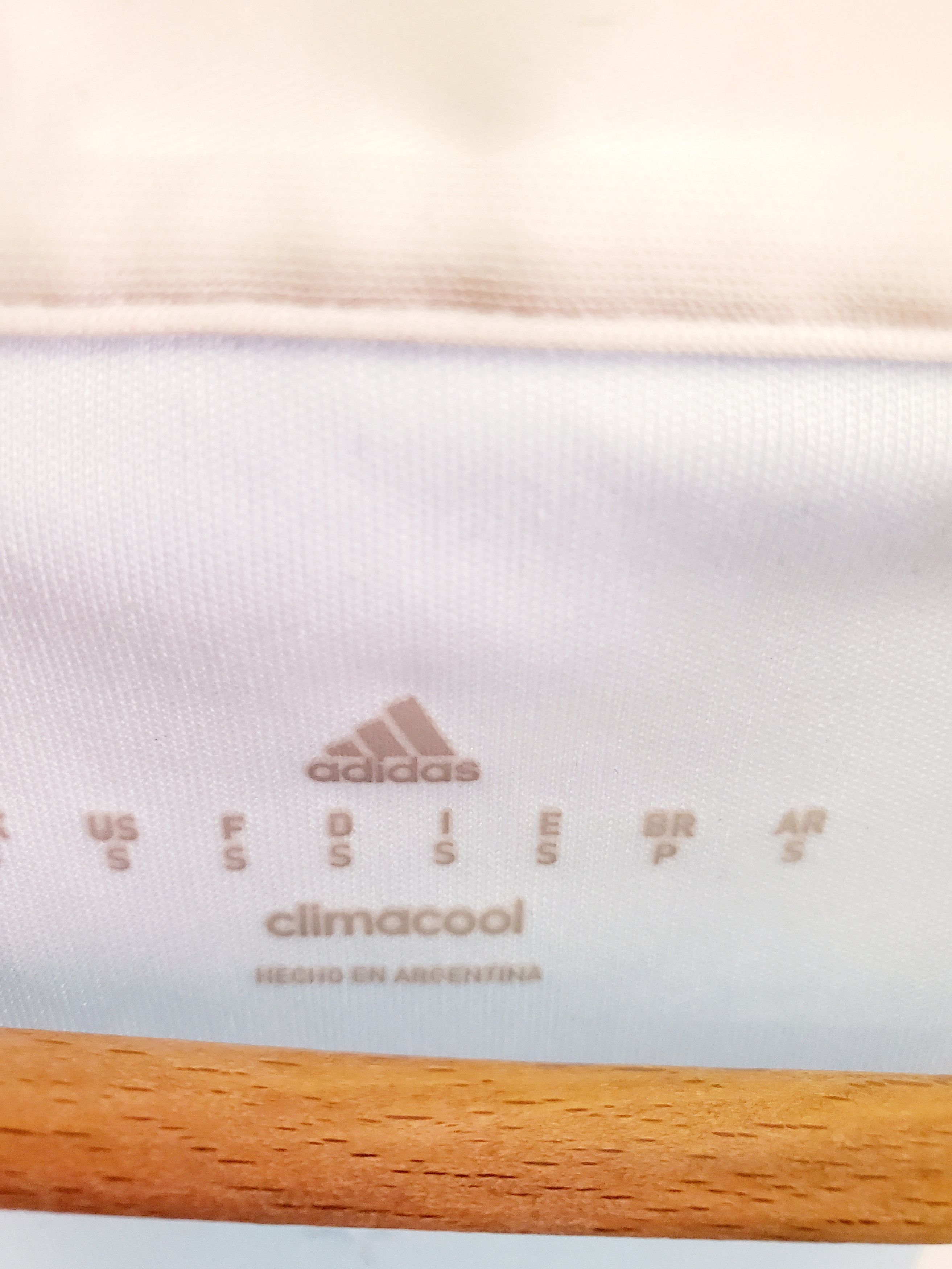 Adidas ARGENTINA 2016 2017 HOME FOOTBALL SHIRT SOCCER JERSEY S Size US S / EU 44-46 / 1 - 5 Thumbnail