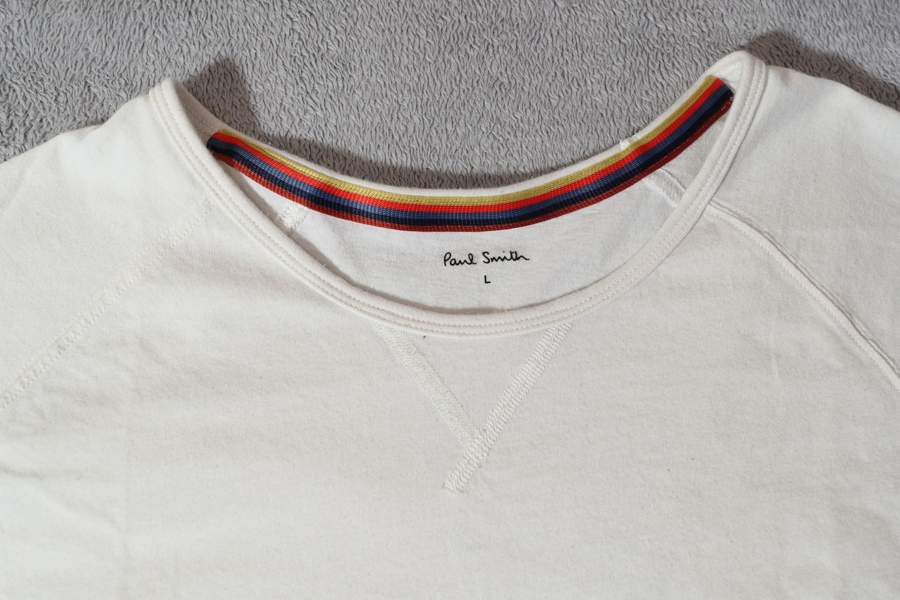 Paul Smith Paul Smith White Blank Long Sleeve (L) Size US L / EU 52-54 / 3 - 8 Thumbnail